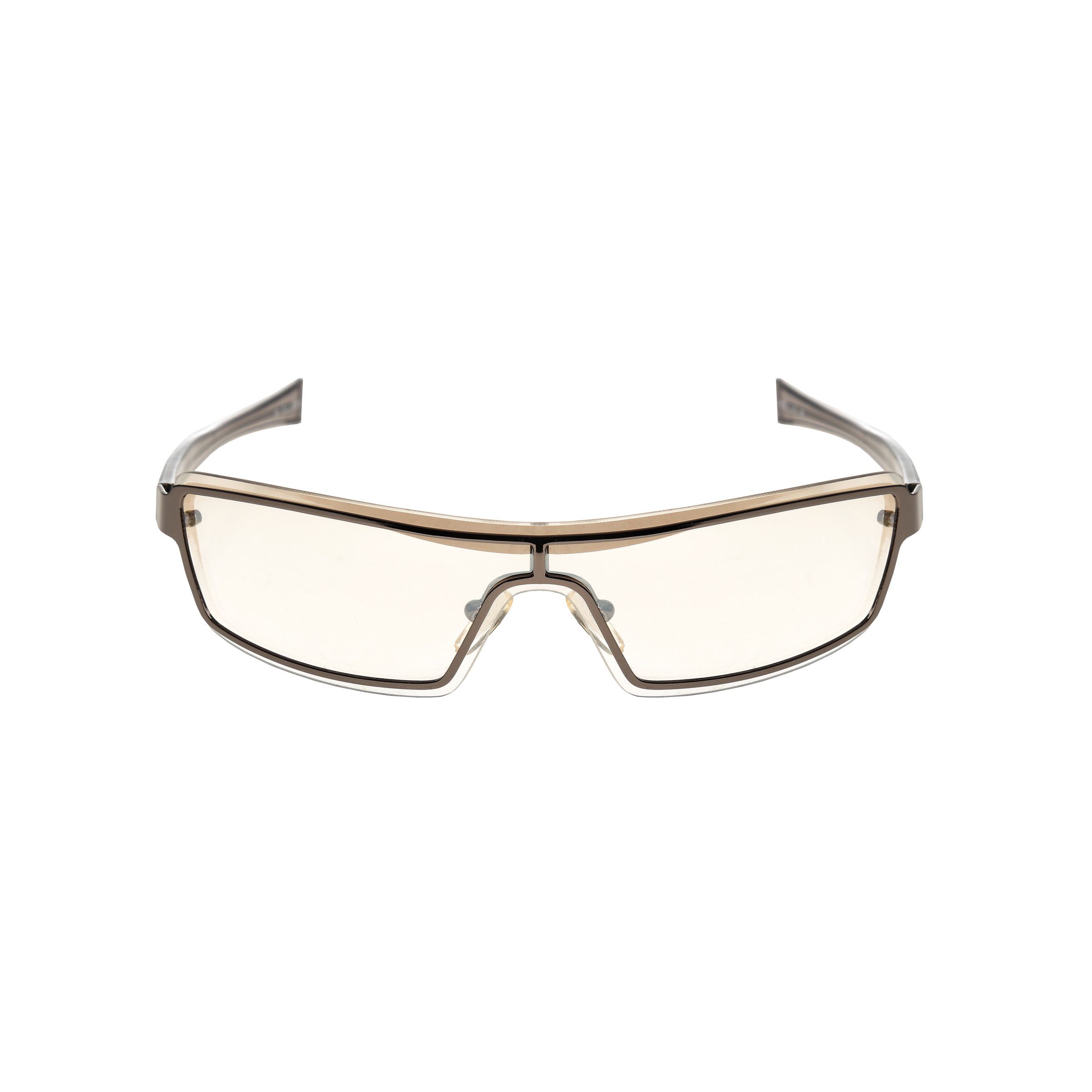 Valentino Oliver by Valentino 90's Bronze Rectangular Frame Sunglasses Size ONE SIZE - 2 Thumbnail
