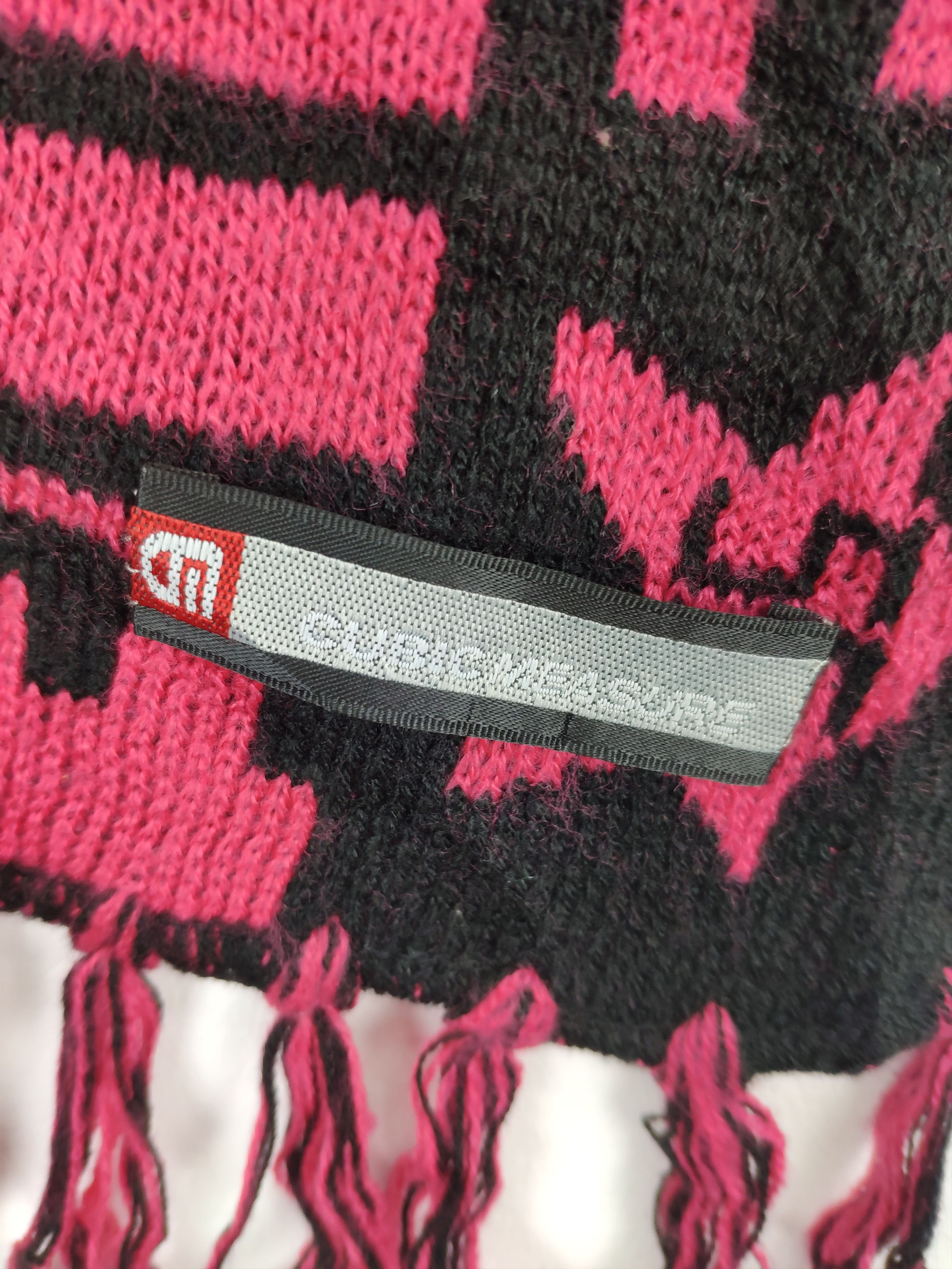 Japanese Brand × Vintage Steal 💥 Vintage Scarf Cubic Measure Wool Scarf Muffler Size ONE SIZE - 6 Thumbnail