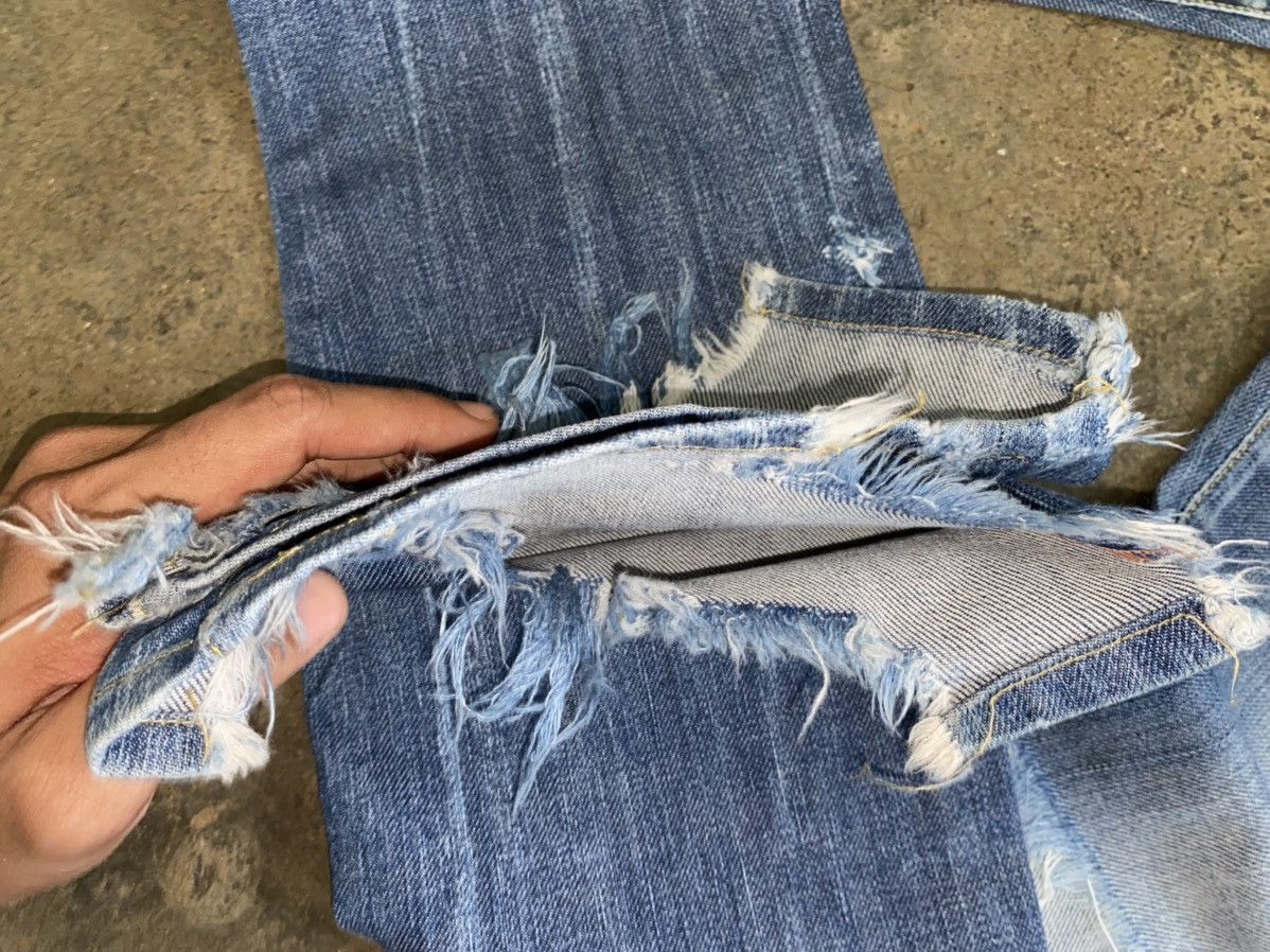 Paper Denim & Cloth THRASHED PaperDenim & Cloth Blue Inspired Hysteric Size US 27 - 10 Thumbnail