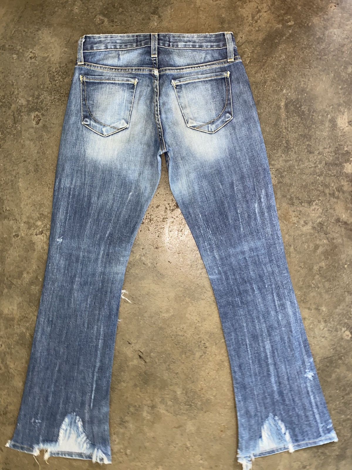 Paper Denim & Cloth THRASHED PaperDenim & Cloth Blue Inspired Hysteric Size US 27 - 6 Thumbnail