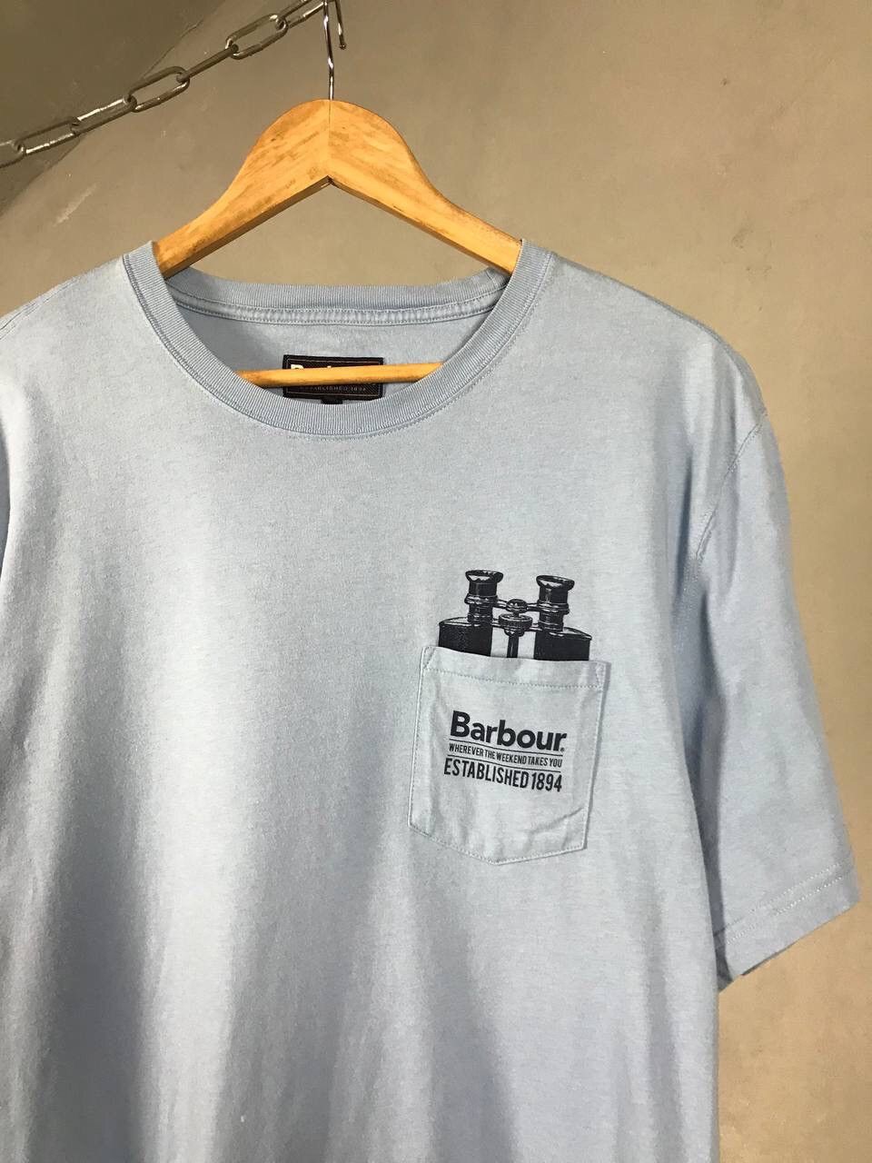 Barbour Barbour Luxury Casual Tee Size US XL / EU 56 / 4 - 2 Thumbnail