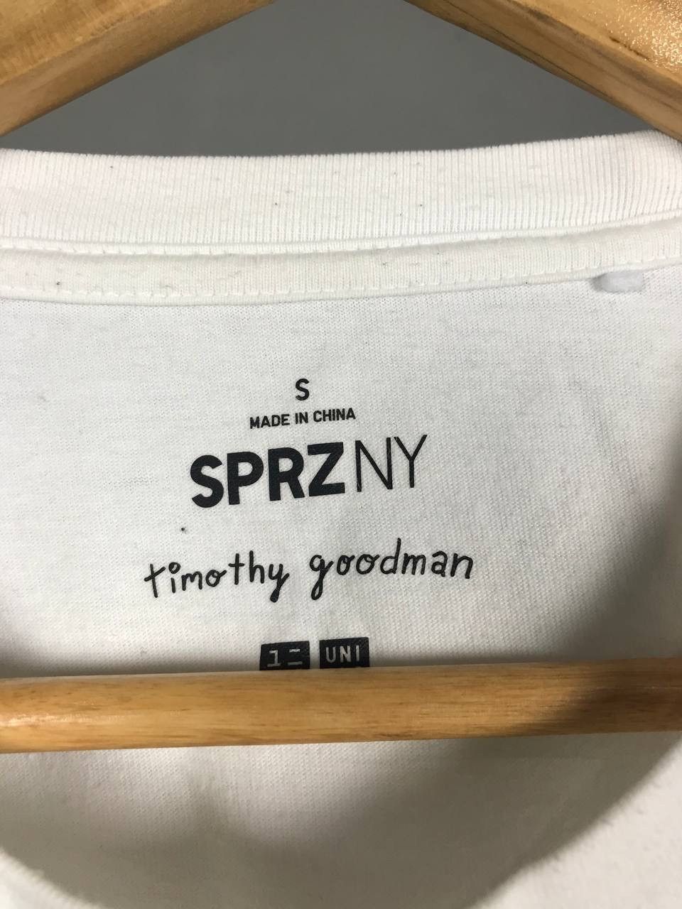 Designer × Uniqlo Uniqlo x SPRZNY x Timothy Goodman streetwear tee Size US S / EU 44-46 / 1 - 4 Thumbnail