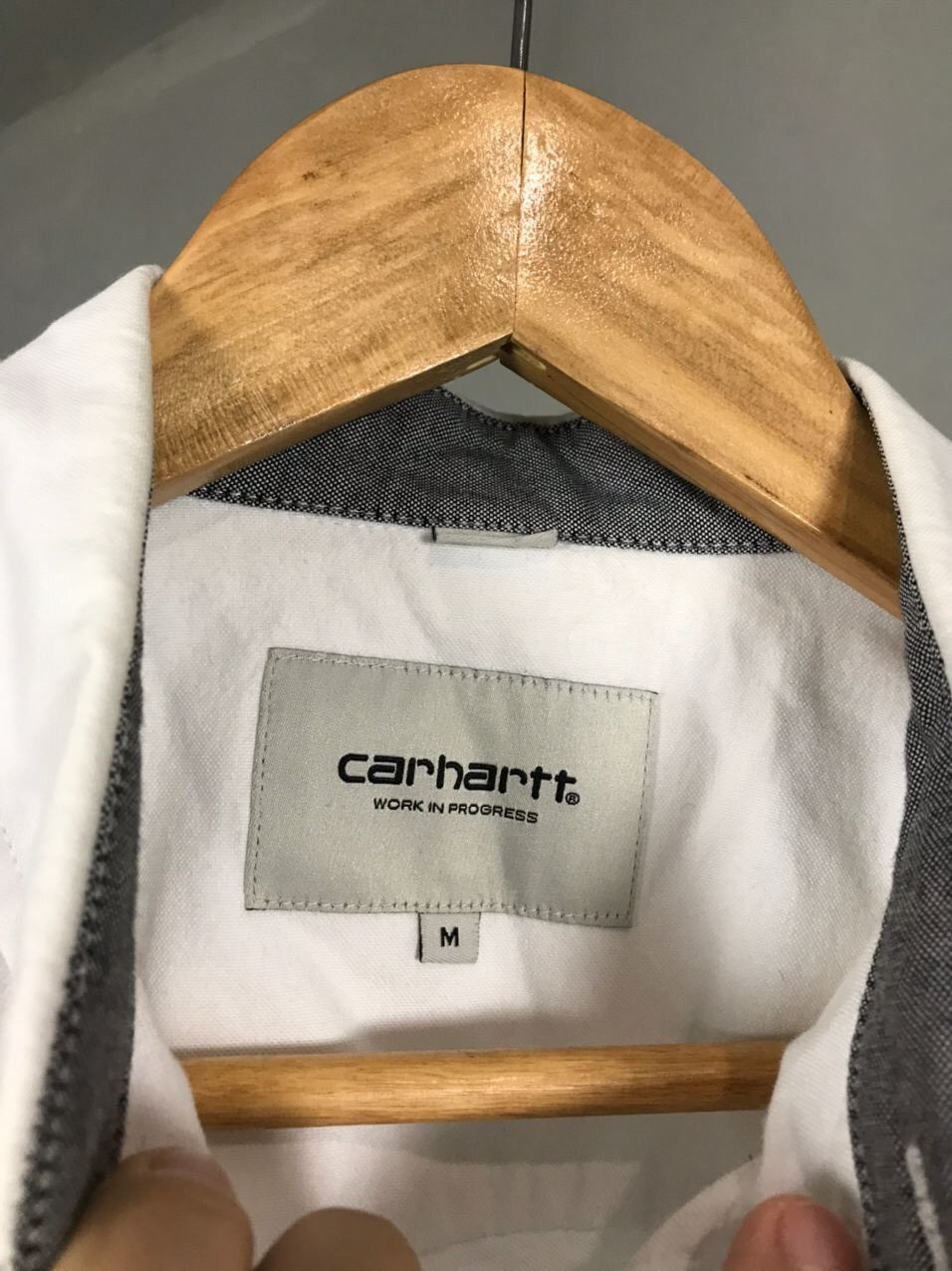 Carhartt Carhartt WIP white slim shirt Size US M / EU 48-50 / 2 - 4 Thumbnail