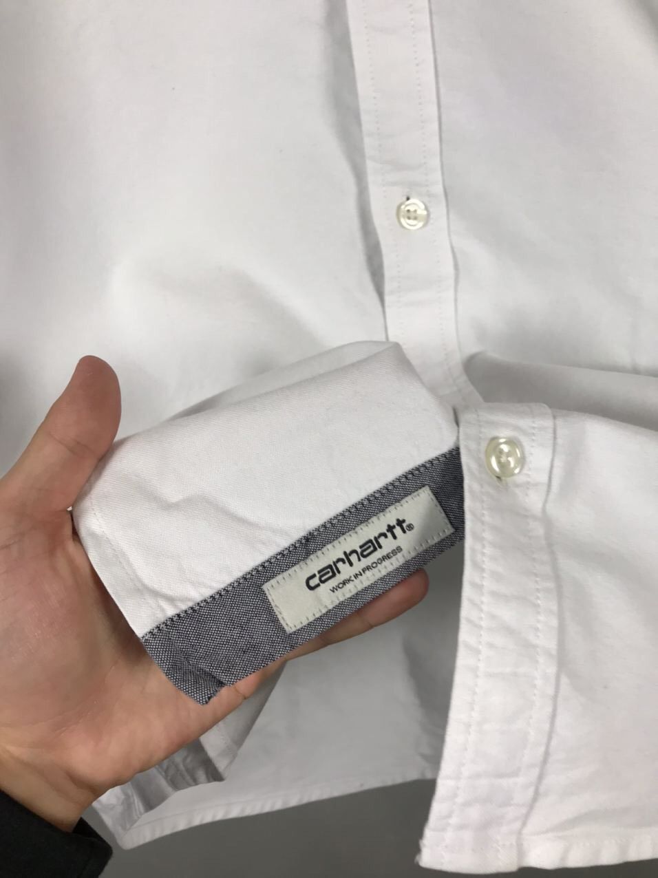 Carhartt Carhartt WIP white slim shirt Size US M / EU 48-50 / 2 - 8 Thumbnail