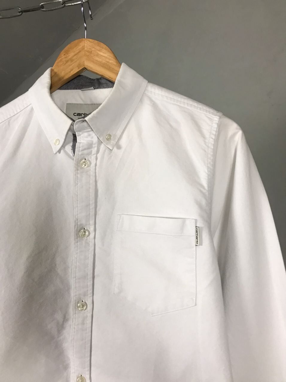 Carhartt Carhartt WIP white slim shirt Size US M / EU 48-50 / 2 - 2 Thumbnail