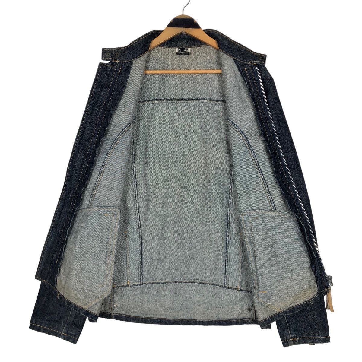 GOODENOUGH Vintage Goodenough Hiroshi Fujiwara Denim Jacket Full Zip Size US L / EU 52-54 / 3 - 8 Thumbnail