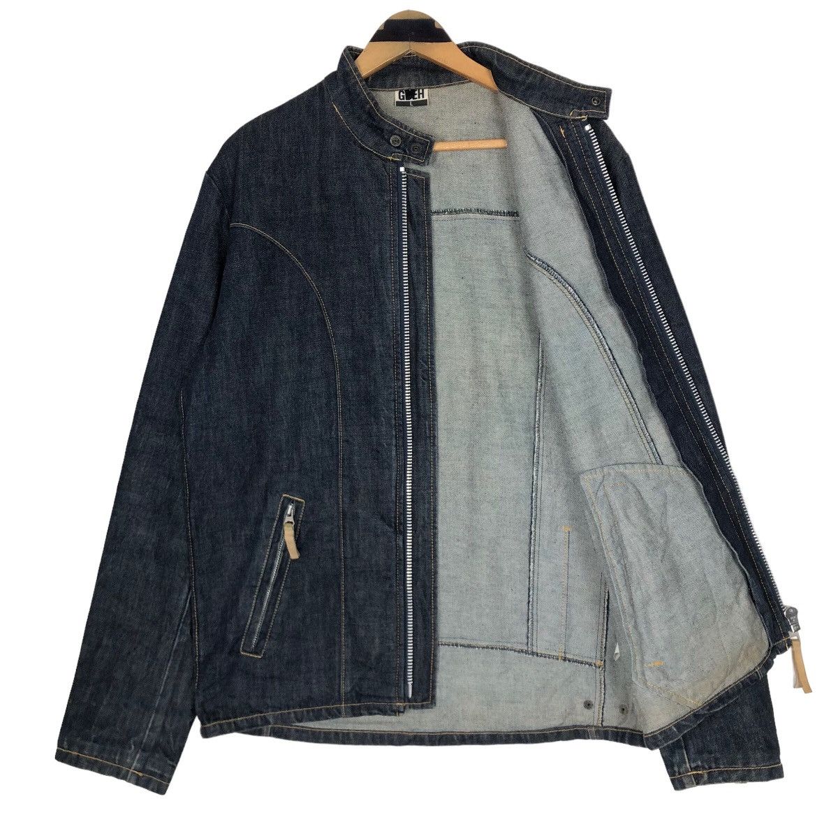 GOODENOUGH Vintage Goodenough Hiroshi Fujiwara Denim Jacket Full Zip Size US L / EU 52-54 / 3 - 7 Thumbnail
