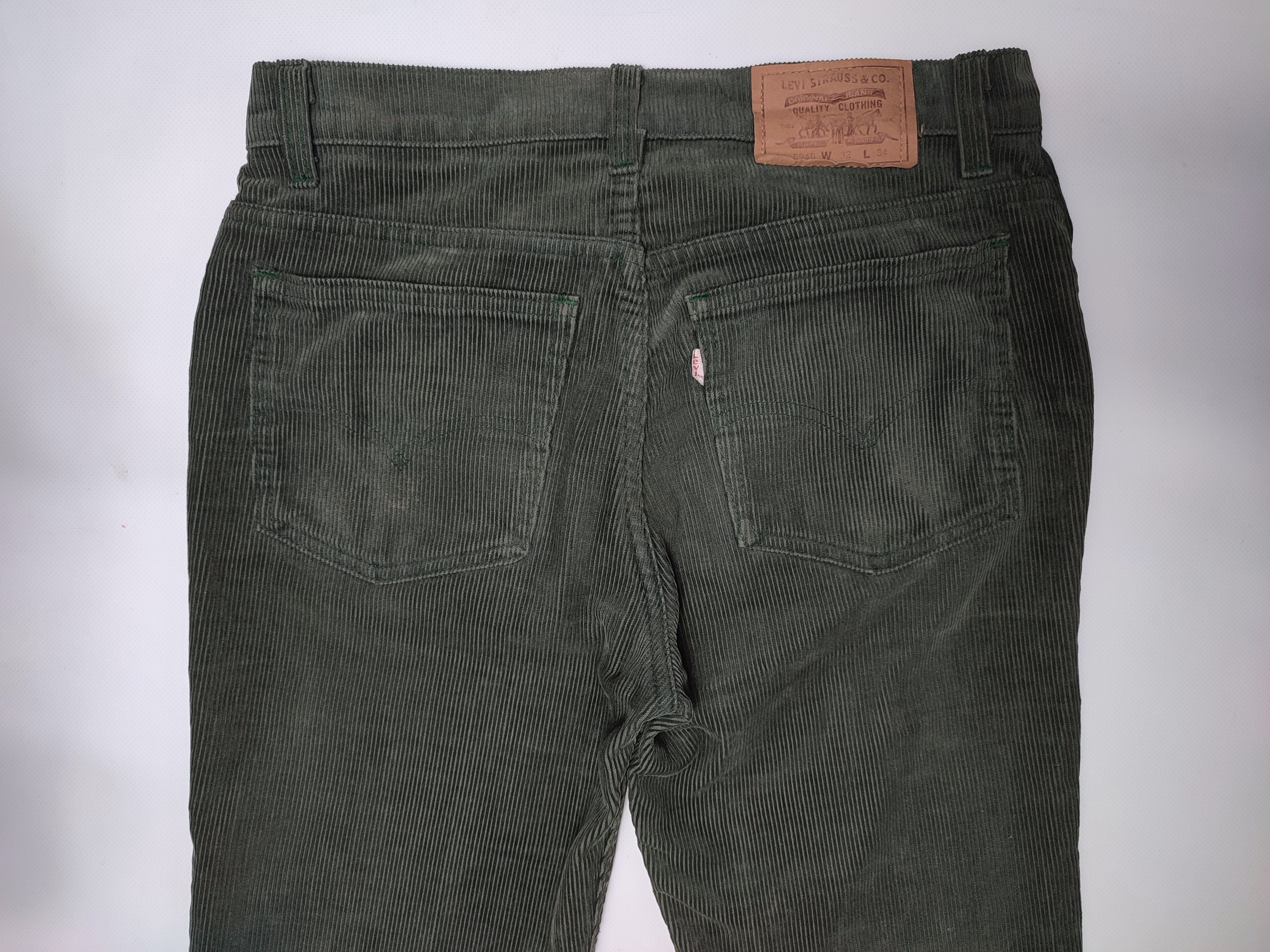 Levi's Levis 80's vintage corduroy distressed pants Size US 30 / EU 46 - 5 Thumbnail