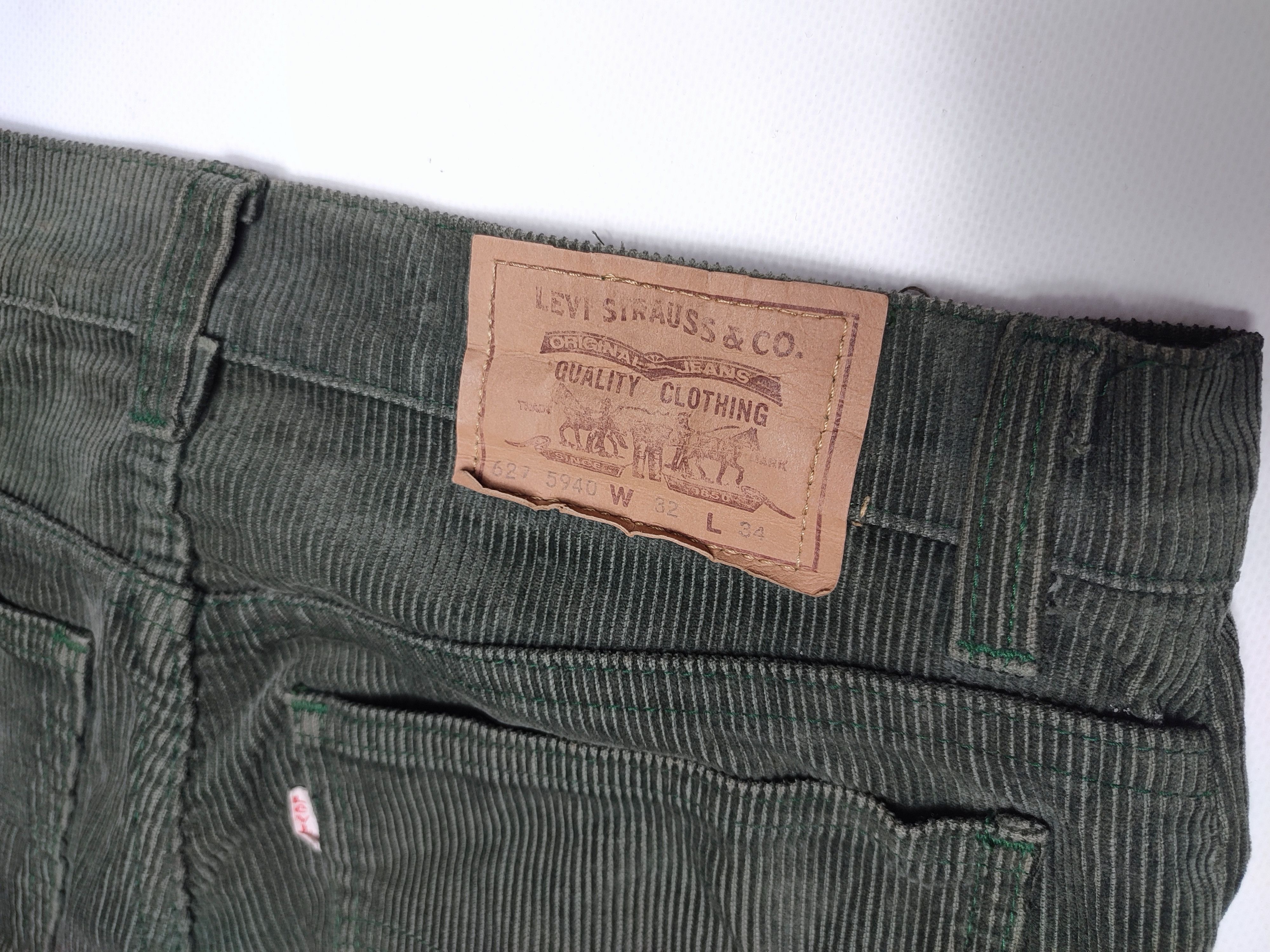Levi's Levis 80's vintage corduroy distressed pants Size US 30 / EU 46 - 7 Thumbnail