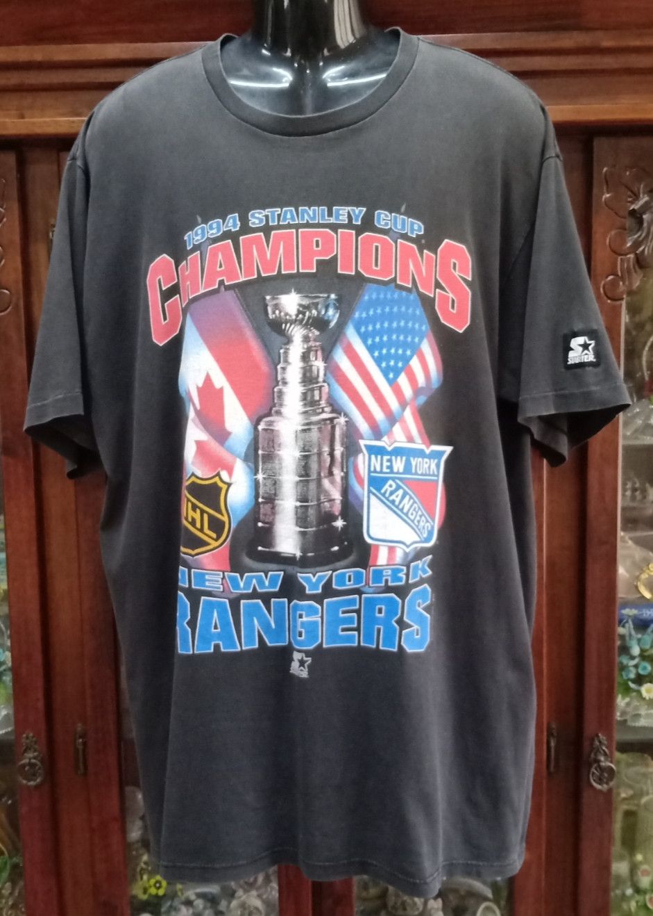 Ny rangers vintage t shirt online