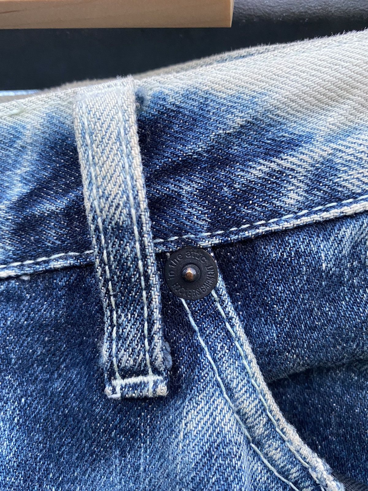 In The Attic In The Attic THRASHED Jeans Acid Wash Painted Inspired Amiri Size US 36 / EU 52 - 6 Thumbnail