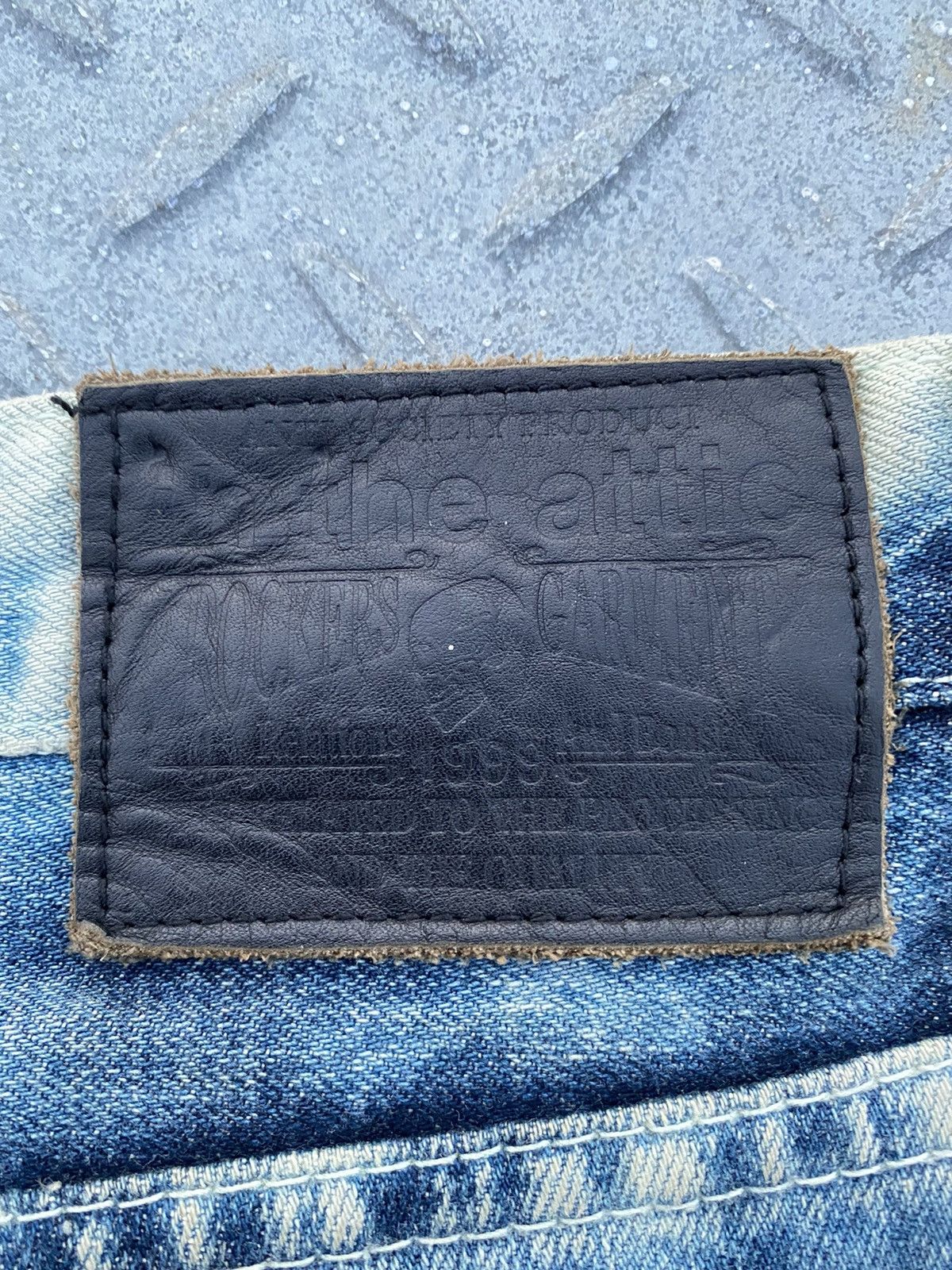 In The Attic In The Attic THRASHED Jeans Acid Wash Painted Inspired Amiri Size US 36 / EU 52 - 12 Thumbnail