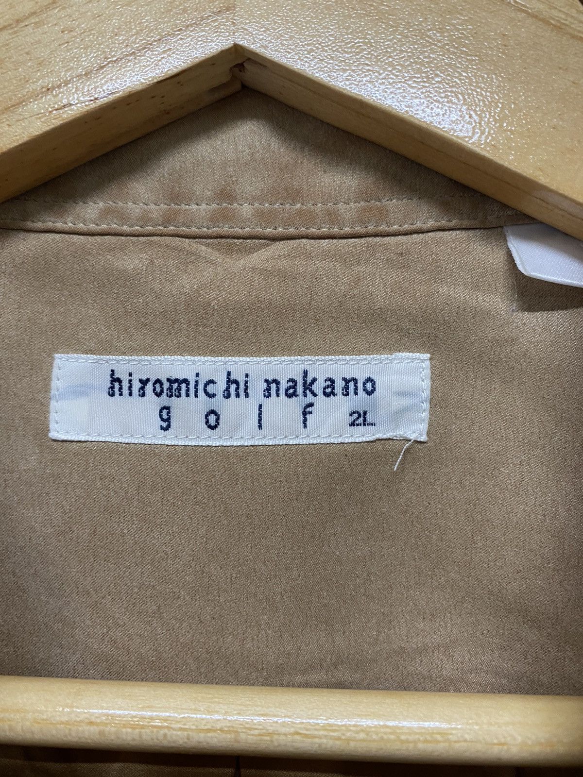 Japanese Brand Vintage Hiromichi Nakano Golf Button Up Shirt Size US XL / EU 56 / 4 - 5 Thumbnail