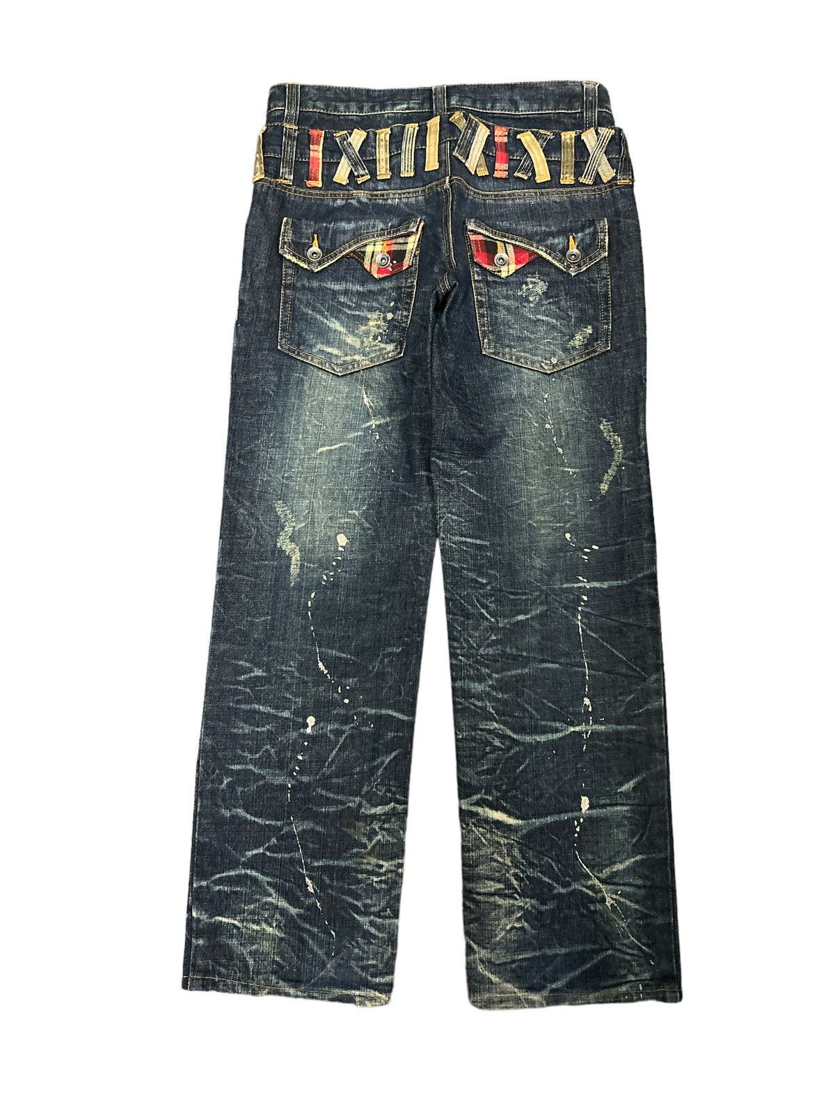 Vintage JAPANESE BRAND ANTFUI JEANS DISTRESSED DENIM PANTS Size US 30 / EU 46 - 6 Thumbnail