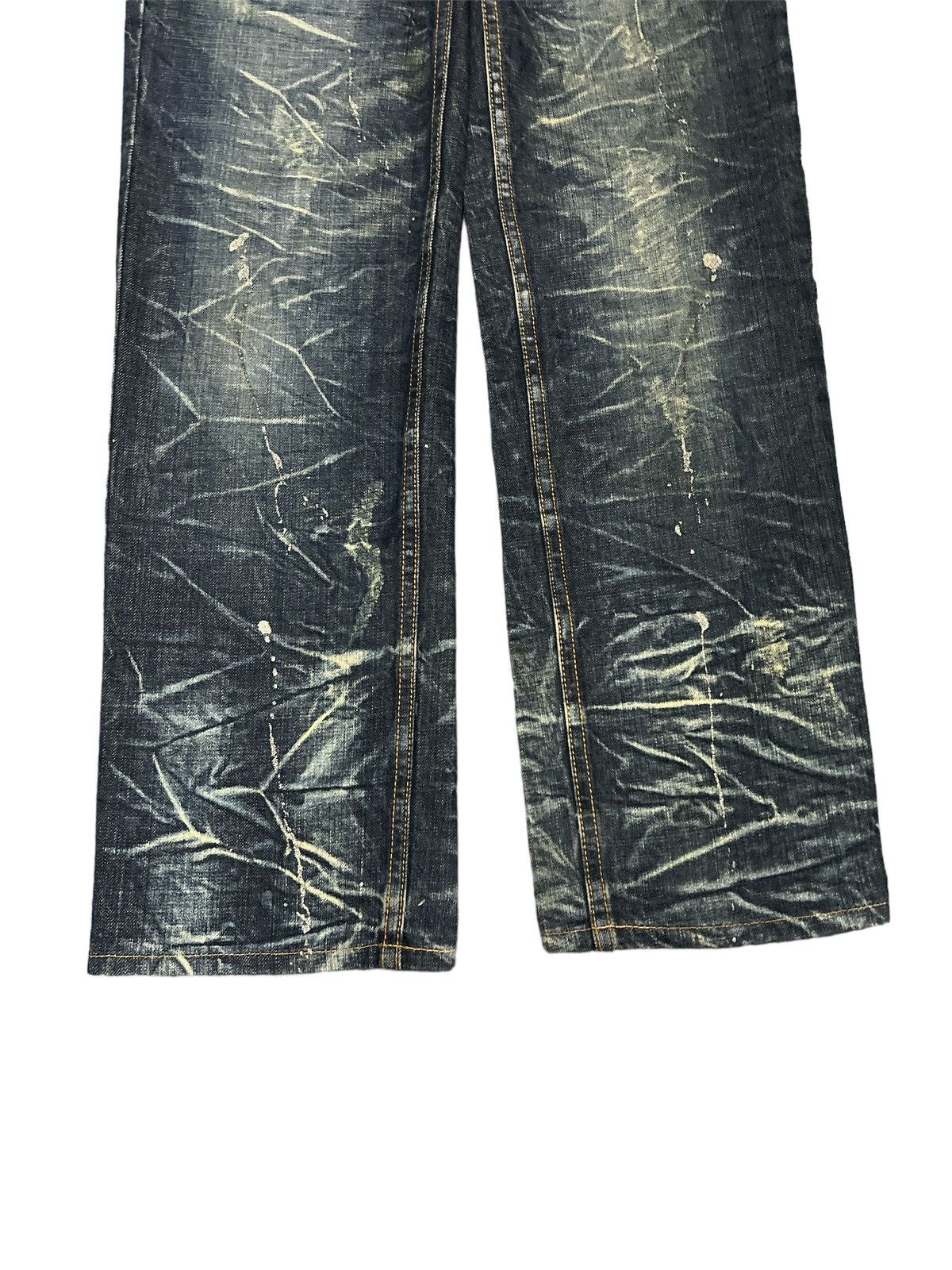 Vintage JAPANESE BRAND ANTFUI JEANS DISTRESSED DENIM PANTS Size US 30 / EU 46 - 3 Thumbnail