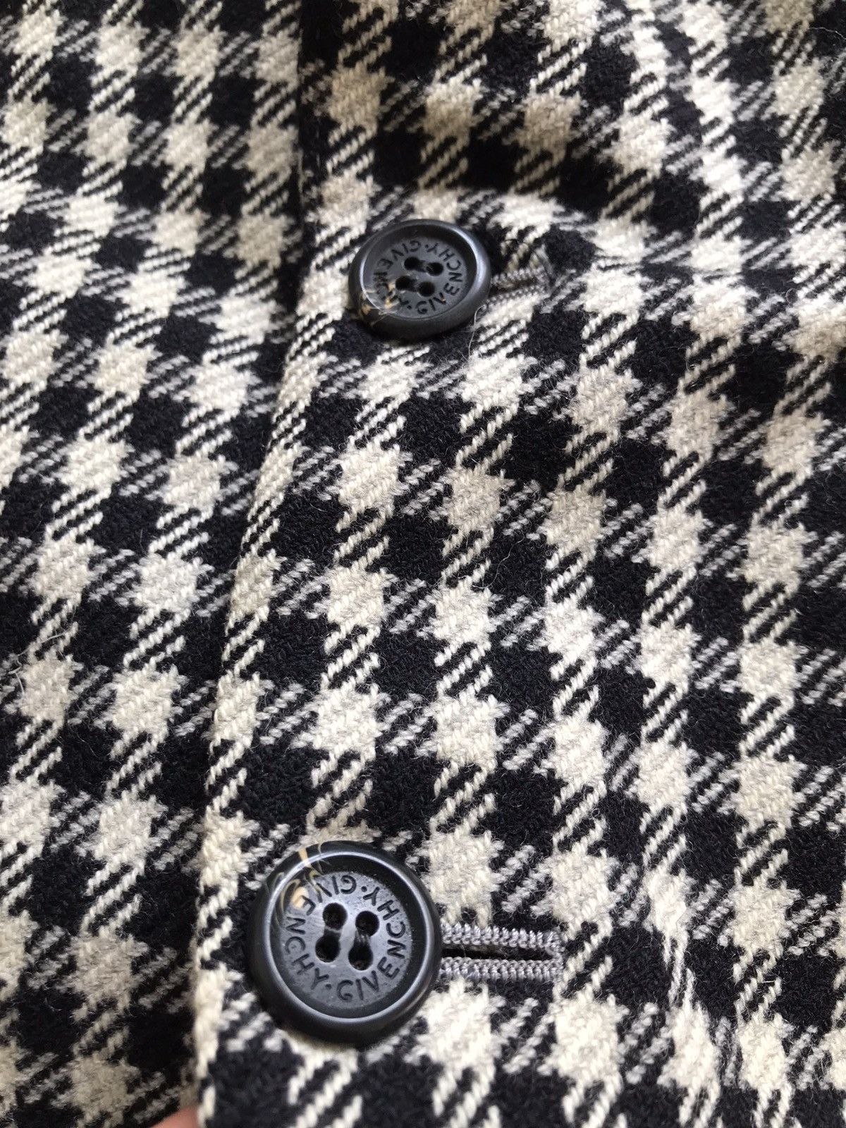 Givenchy Vintage Givenchy Blazer Tartan Jacket Size US M / EU 48-50 / 2 - 3 Thumbnail