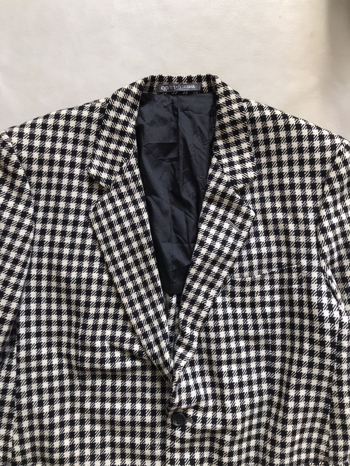 Givenchy Vintage Givenchy Blazer Tartan Jacket Size US M / EU 48-50 / 2 - 2 Thumbnail