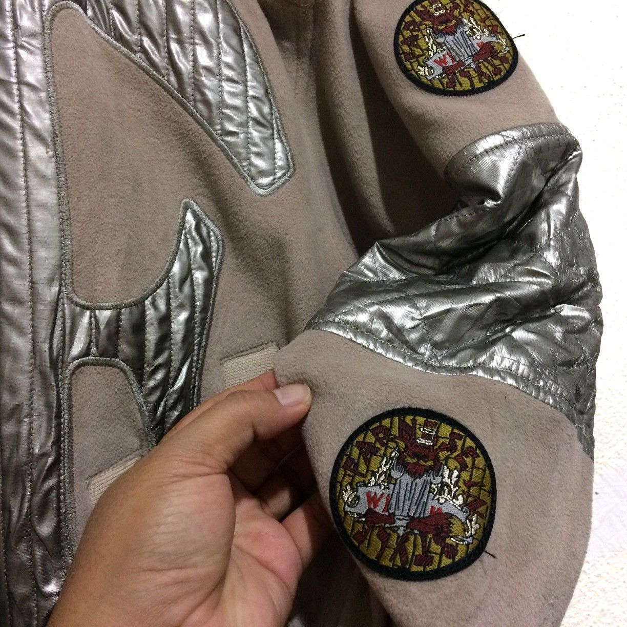 Cartoon Network Vintage FARNESE UKi embroidery Big Logo Wool Jacket Size US XL / EU 56 / 4 - 7 Thumbnail