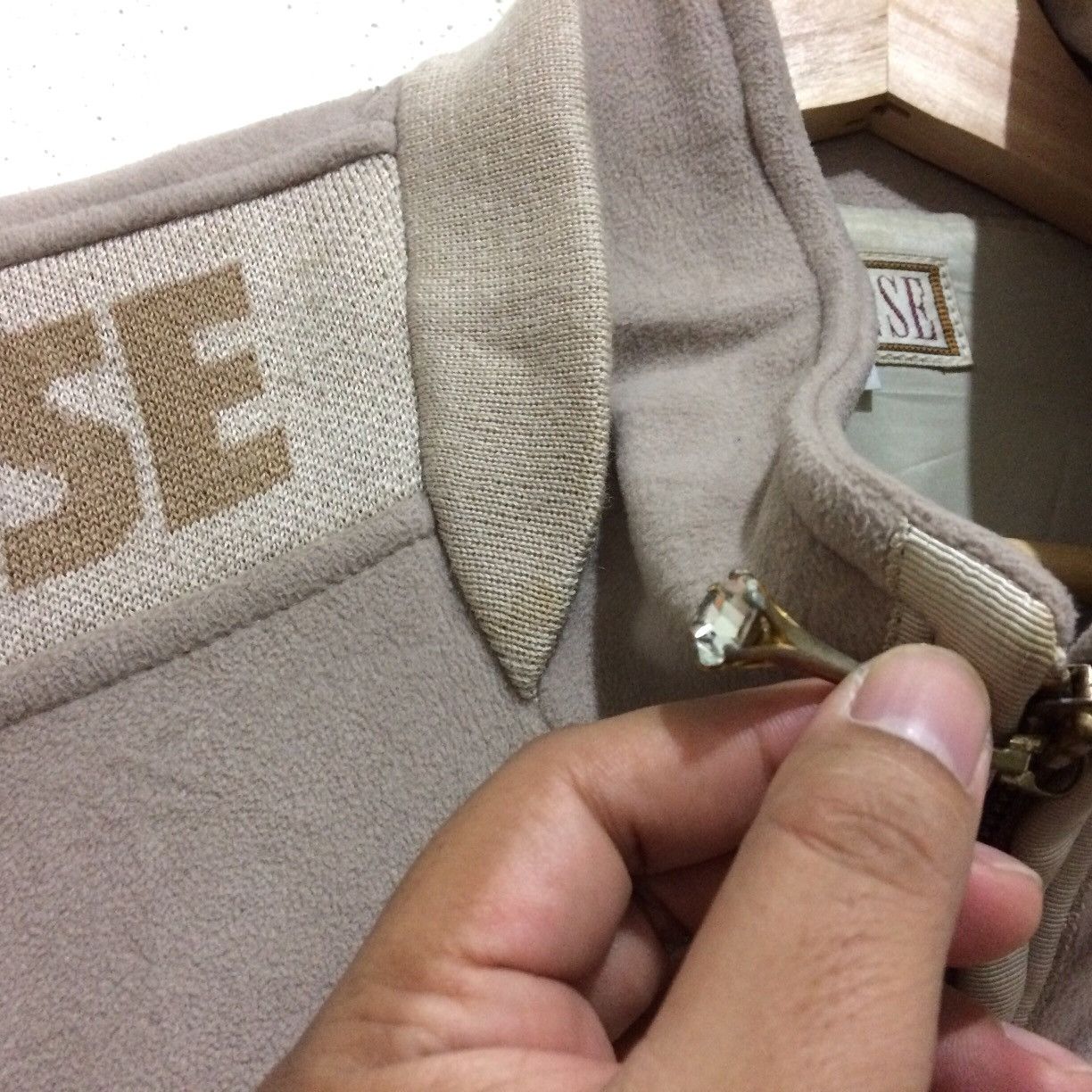 Cartoon Network Vintage FARNESE UKi embroidery Big Logo Wool Jacket Size US XL / EU 56 / 4 - 4 Thumbnail