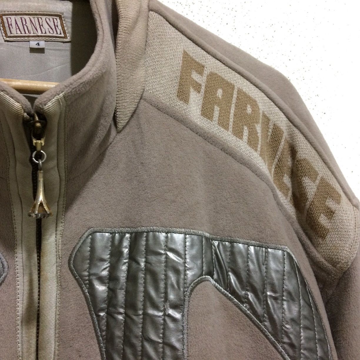 Cartoon Network Vintage FARNESE UKi embroidery Big Logo Wool Jacket Size US XL / EU 56 / 4 - 2 Thumbnail