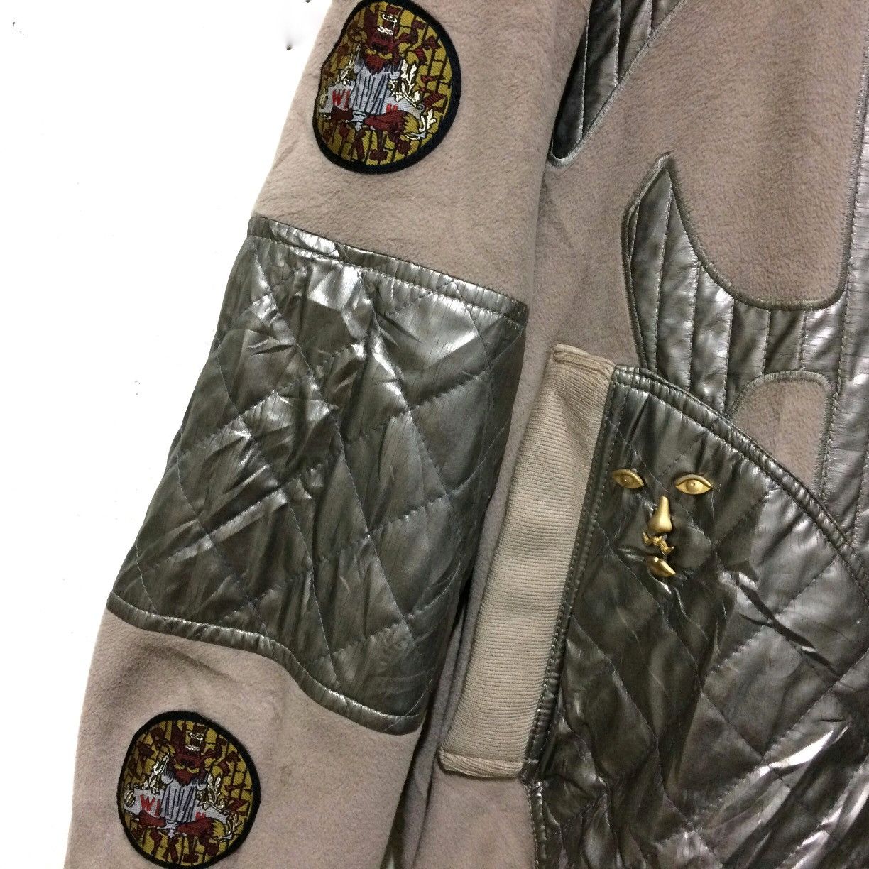 Cartoon Network Vintage FARNESE UKi embroidery Big Logo Wool Jacket Size US XL / EU 56 / 4 - 3 Thumbnail