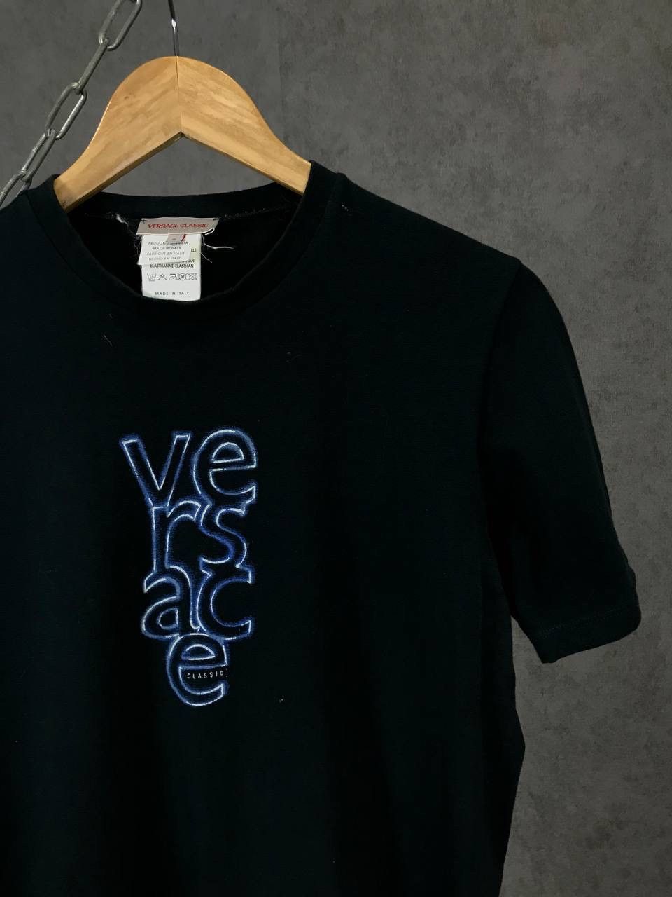 Versace Versace Classic center logo tee Size US S / EU 44-46 / 1 - 2 Thumbnail