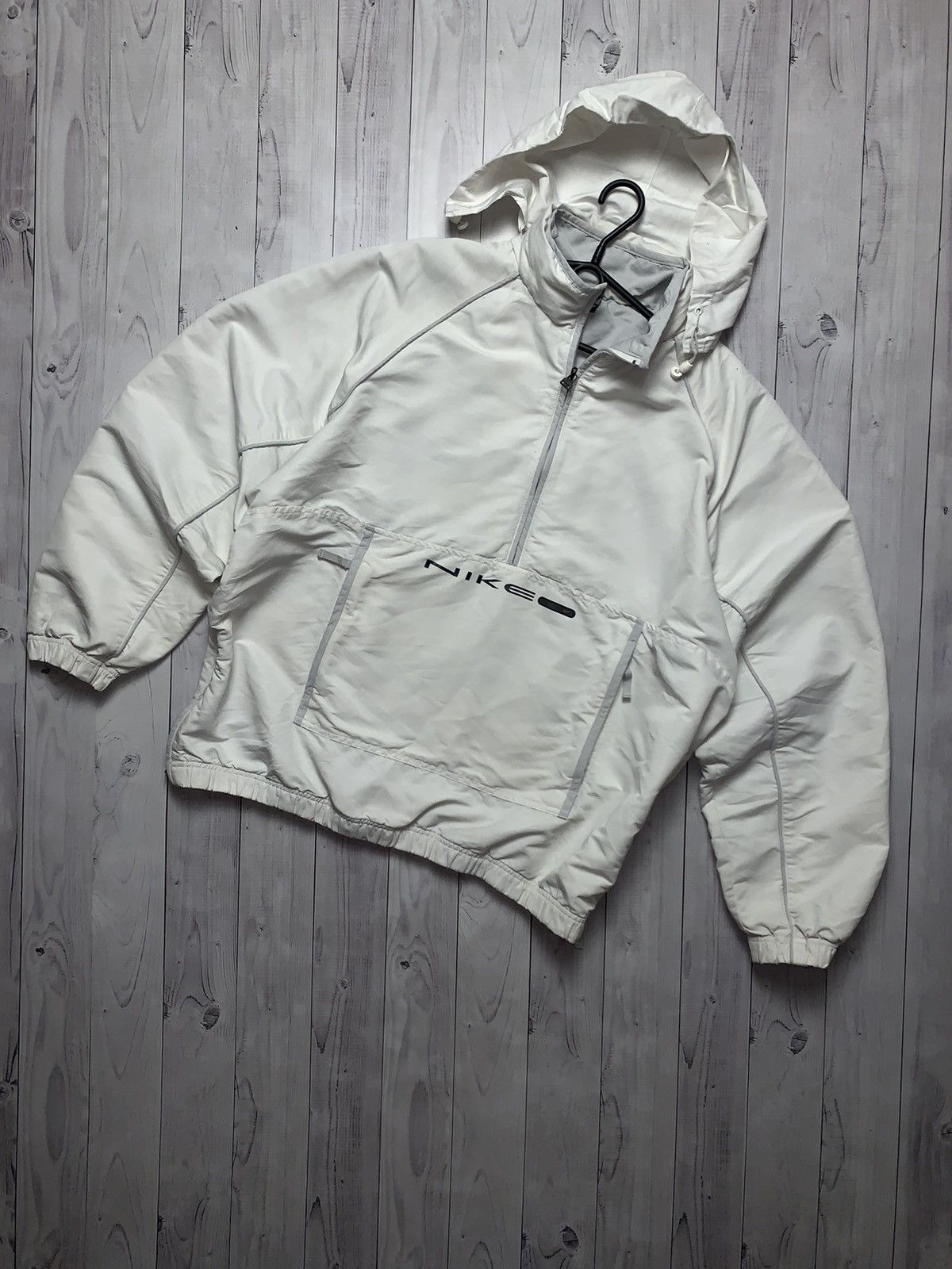 Nike × Vintage Vintage Nike jacket anorak big logo size XL Size US XL / EU 56 / 4 - 1 Thumbnail