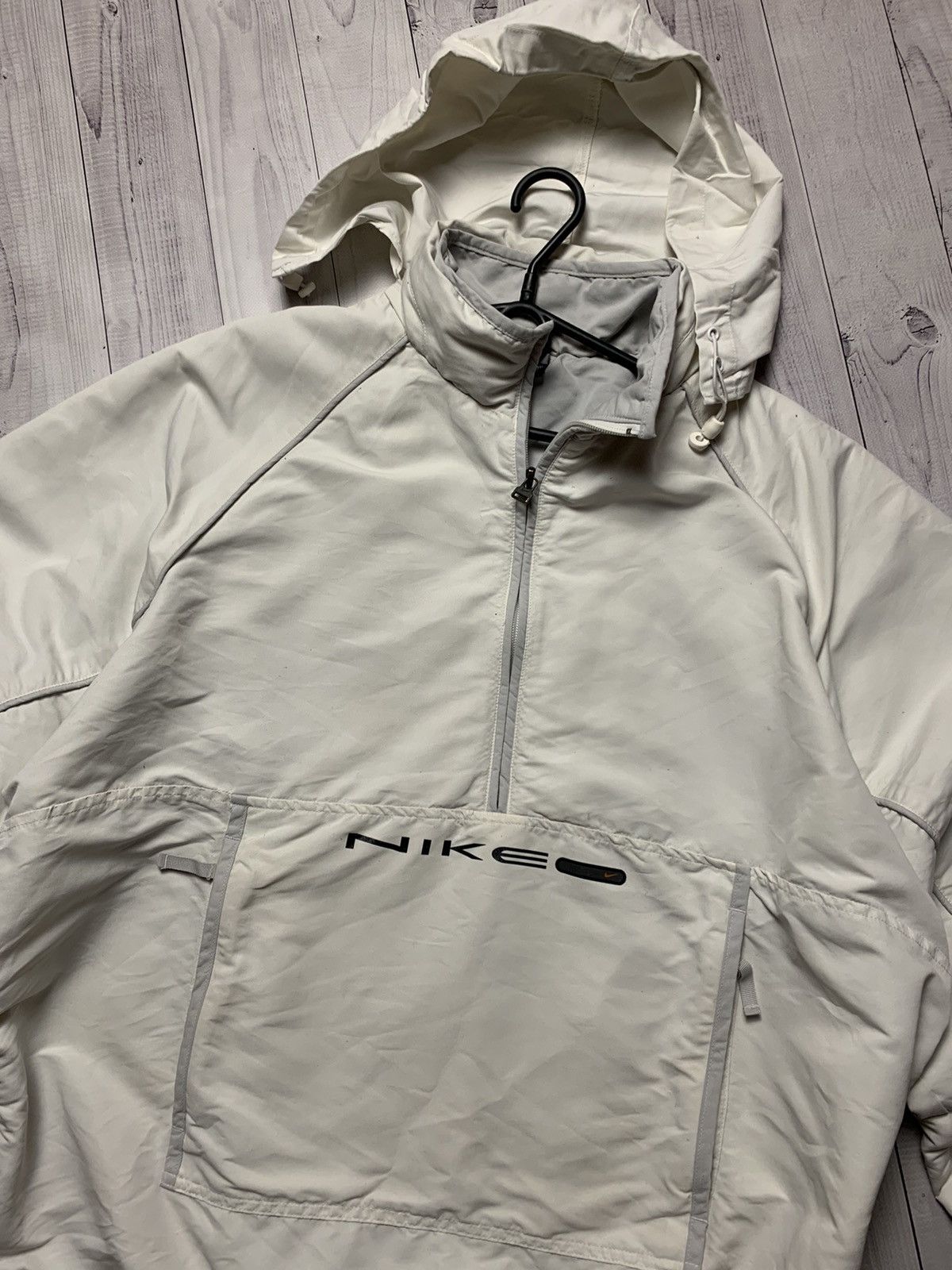 Nike × Vintage Vintage Nike jacket anorak big logo size XL Size US XL / EU 56 / 4 - 3 Thumbnail
