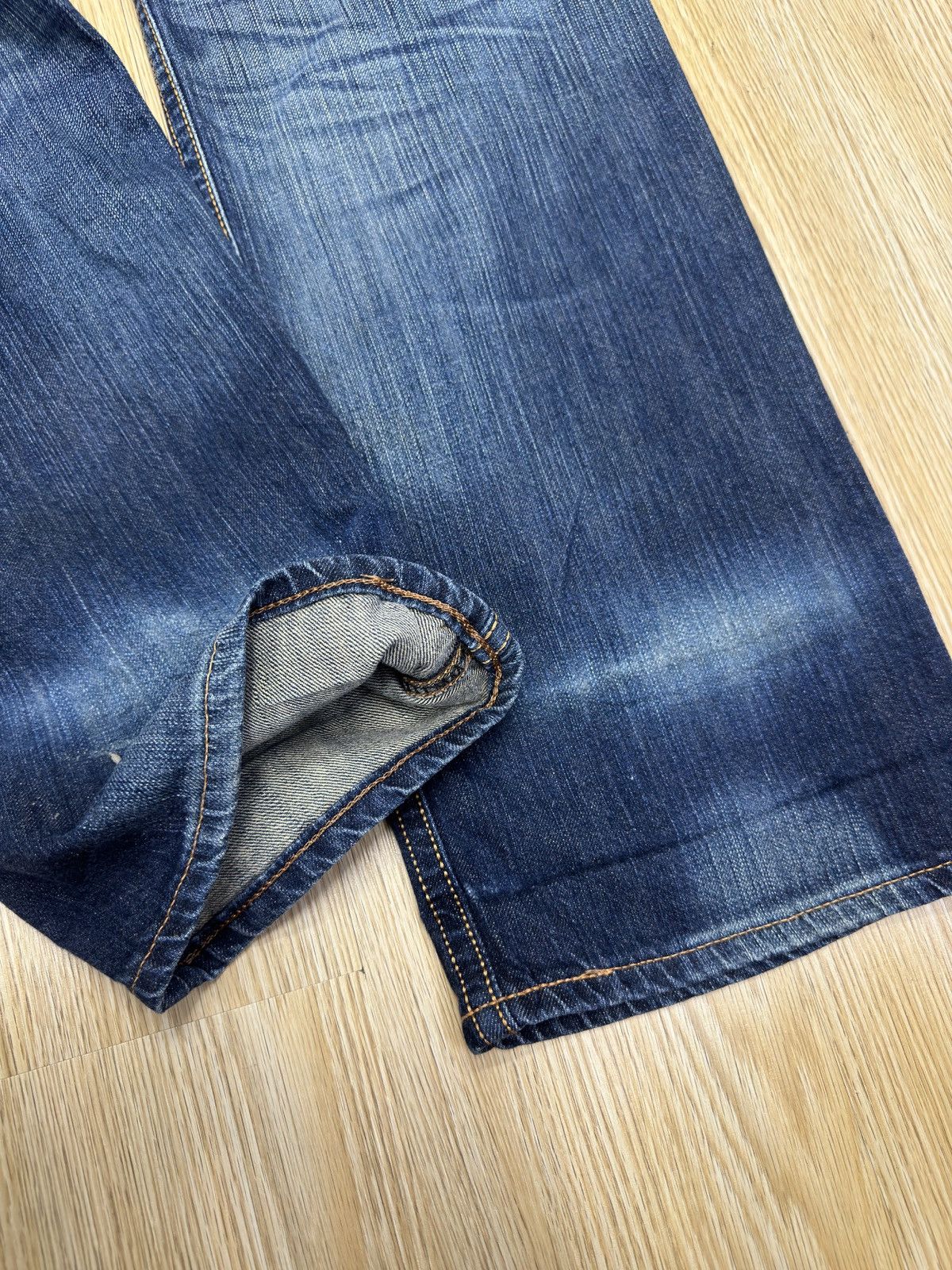 Edwin × If Six Was Nine × Le Grande Bleu (L.G.B.) Vintage EDWIN 434 XV Rip Distressed Size 30 J629 Size US 30 / EU 46 - 9 Thumbnail