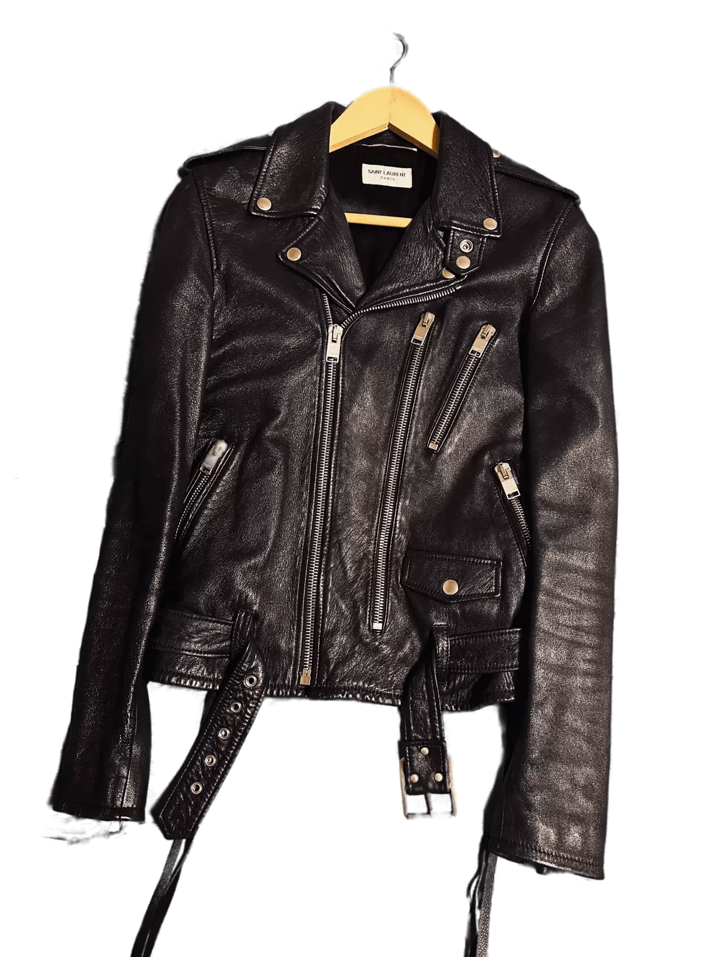Yves Saint Laurent saint laurent Leather jacket | Grailed