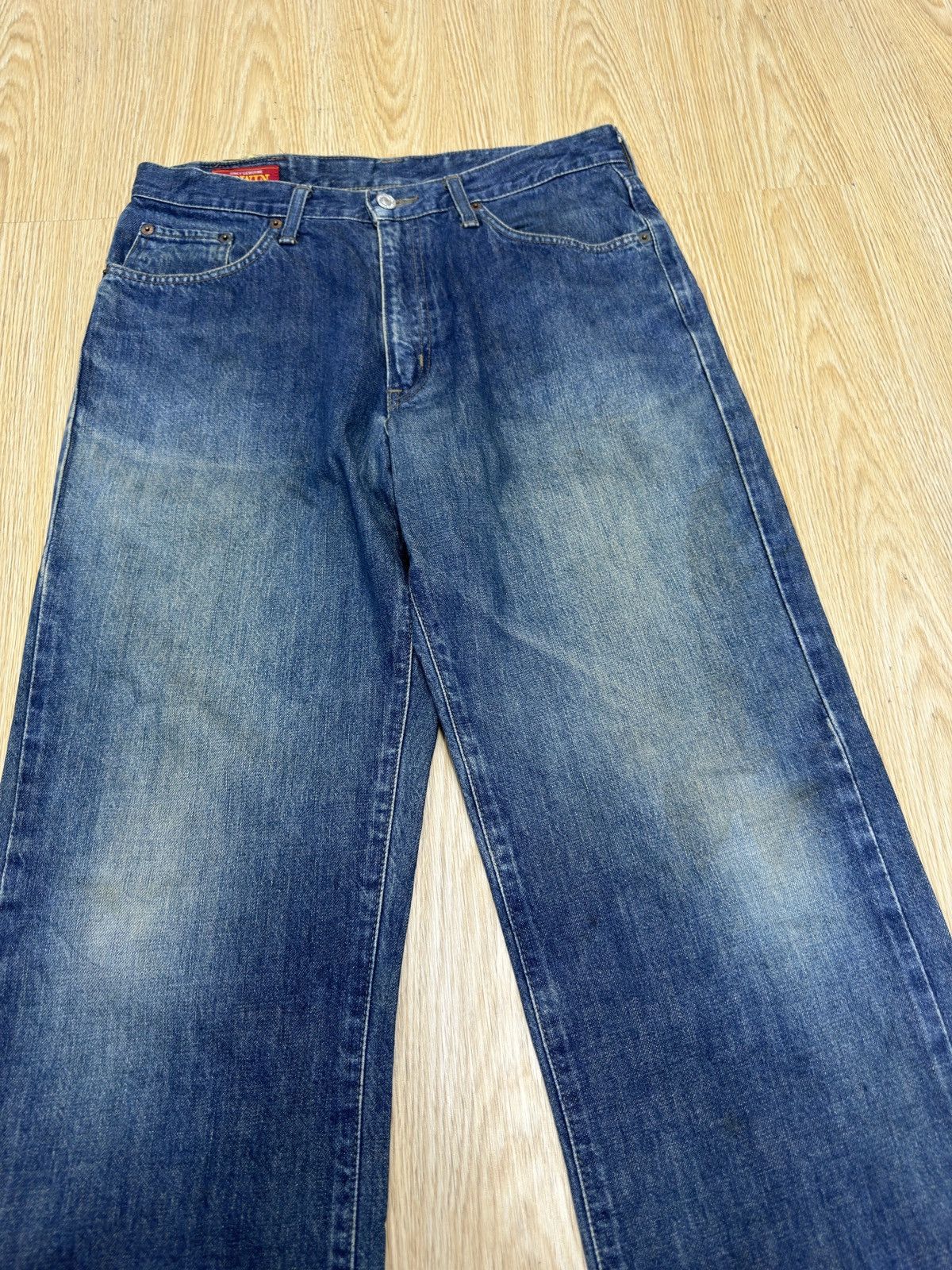 Edwin × If Six Was Nine × Vintage Vintage US CLASSIC Edwin 604 Us Classic Baggy Denim J621 Size US 31 - 3 Thumbnail