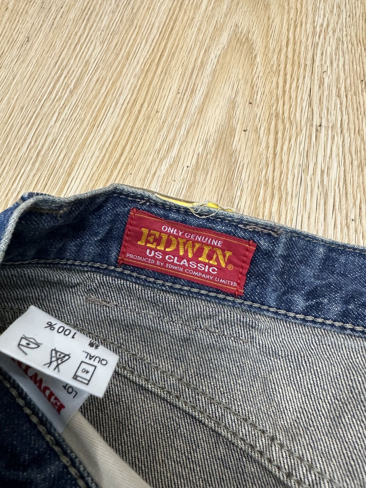 Edwin × If Six Was Nine × Vintage Vintage US CLASSIC Edwin 604 Us Classic Baggy Denim J621 Size US 31 - 7 Thumbnail