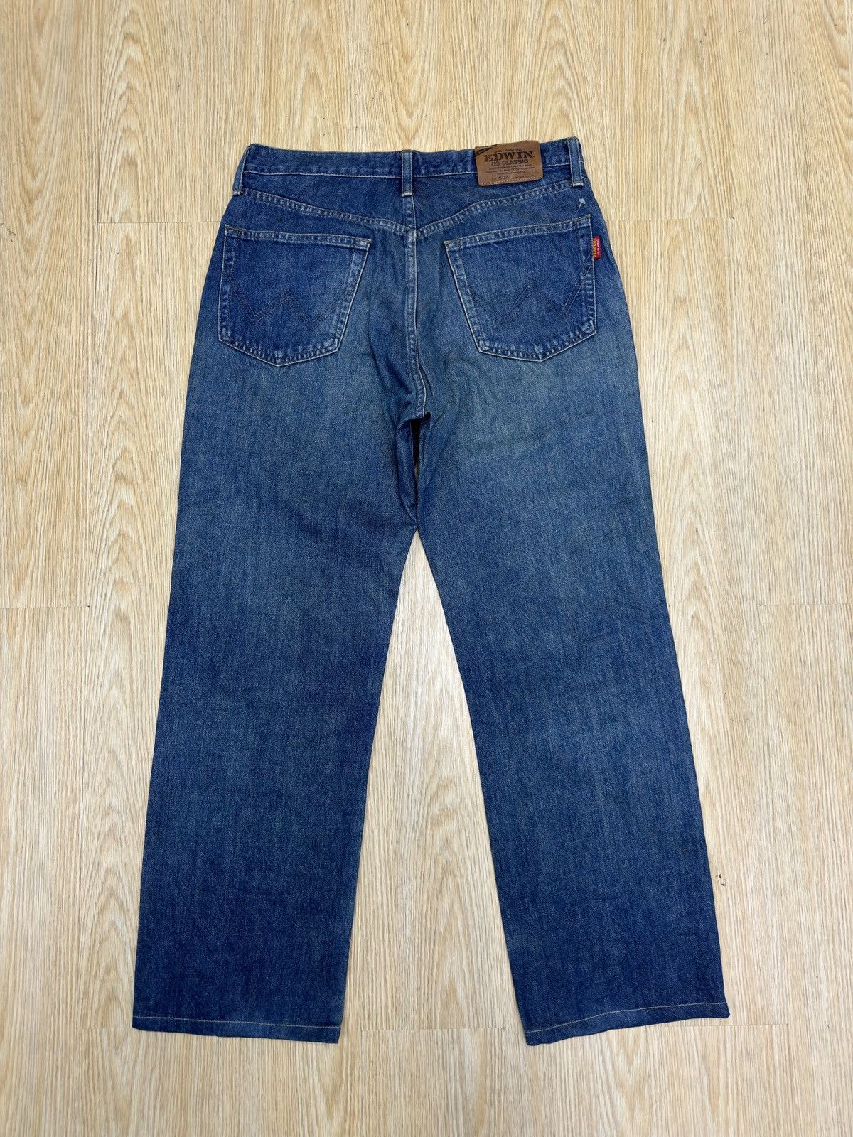 Edwin × If Six Was Nine × Vintage Vintage US CLASSIC Edwin 604 Us Classic Baggy Denim J621 Size US 31 - 2 Thumbnail