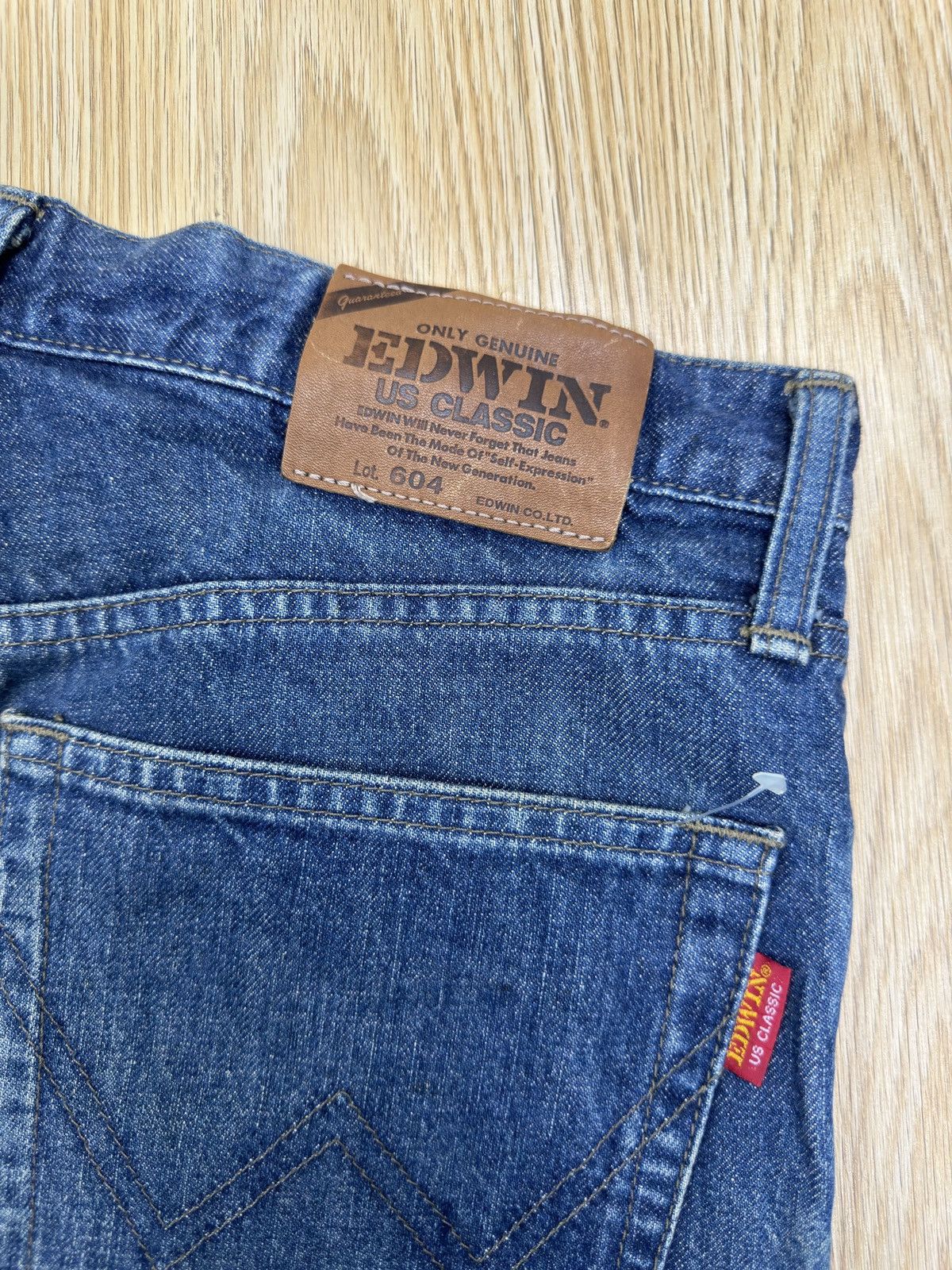 Edwin × If Six Was Nine × Vintage Vintage US CLASSIC Edwin 604 Us Classic Baggy Denim J621 Size US 31 - 4 Thumbnail