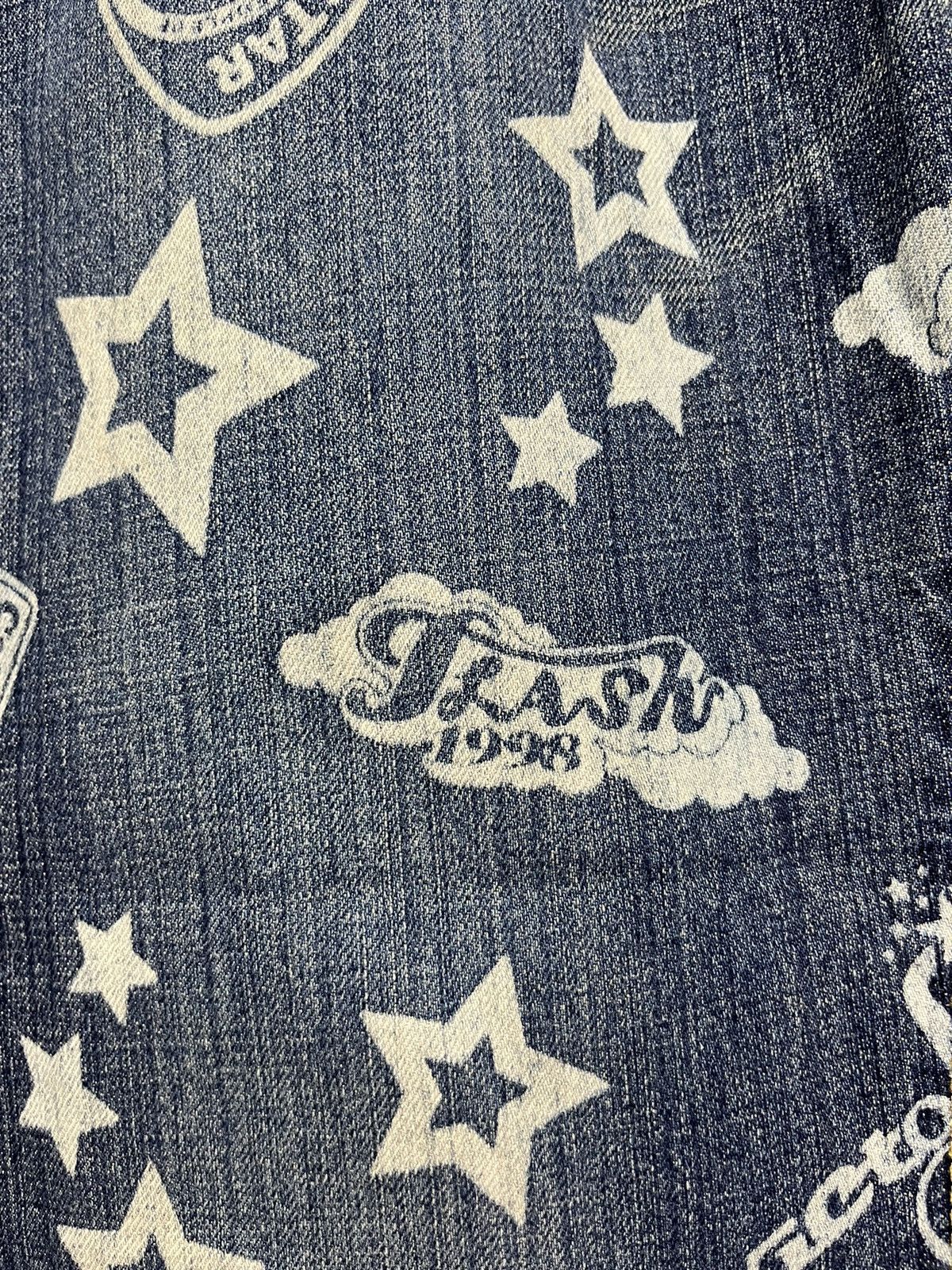 Real Japan Blues CO&LU PopArt Flash 90's Californians Day Star Hysteric Style Size US 30 / EU 46 - 10 Thumbnail