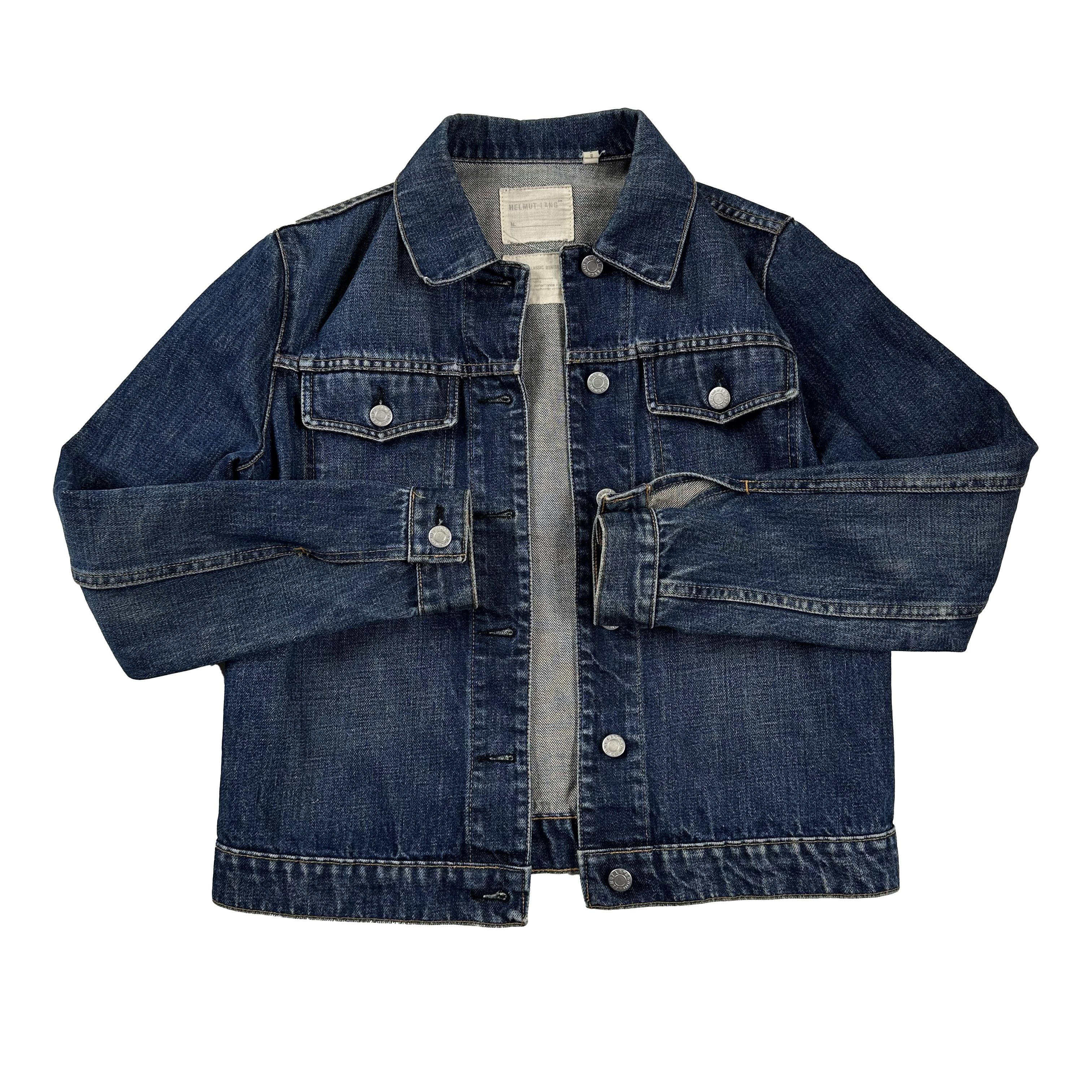 Helmut Lang Vintage Classic Denim Jacket Size M / US 6-8 / IT 42-44 - 2 Thumbnail