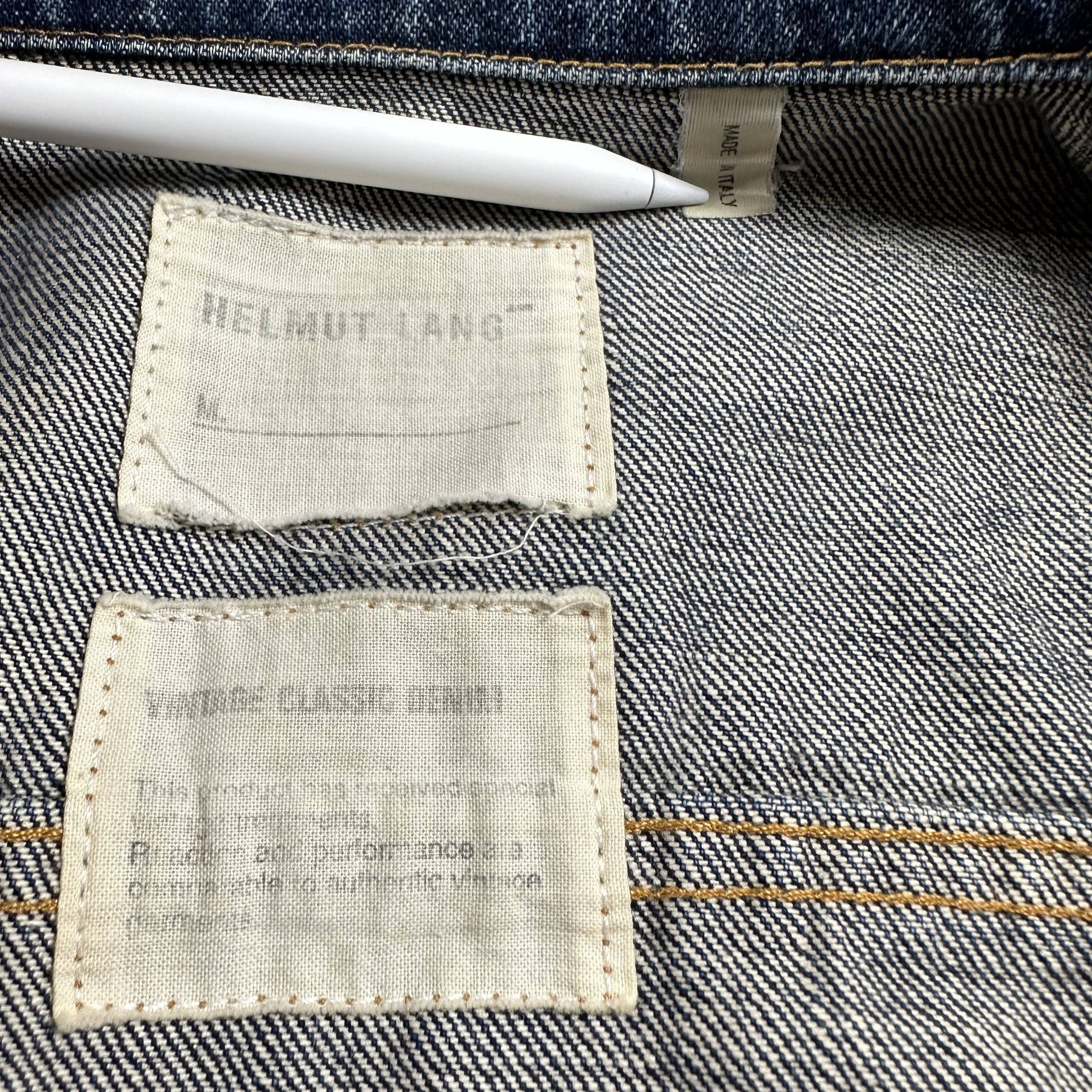 Helmut Lang Vintage Classic Denim Jacket Size M / US 6-8 / IT 42-44 - 6 Thumbnail