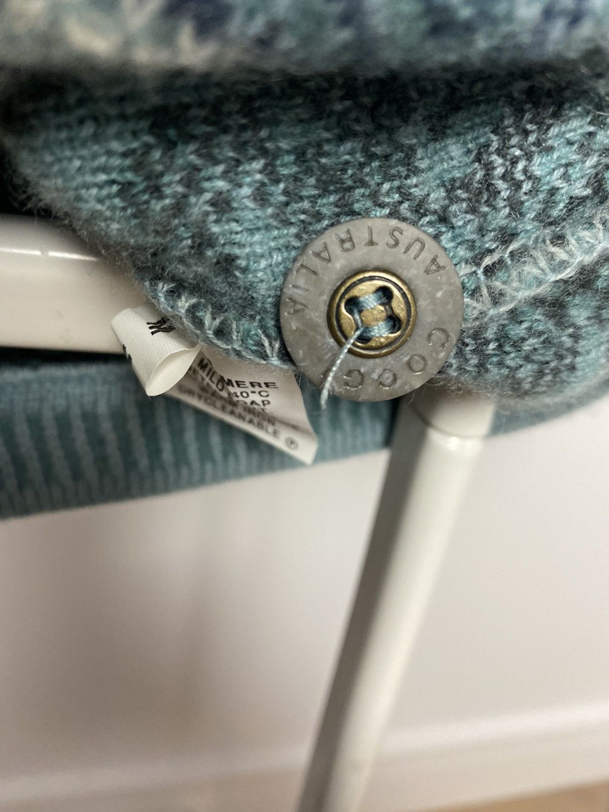Coogi Coogi sweater cashmere cardigan blue multicolor cable knit Size M / US 6-8 / IT 42-44 - 12 Thumbnail