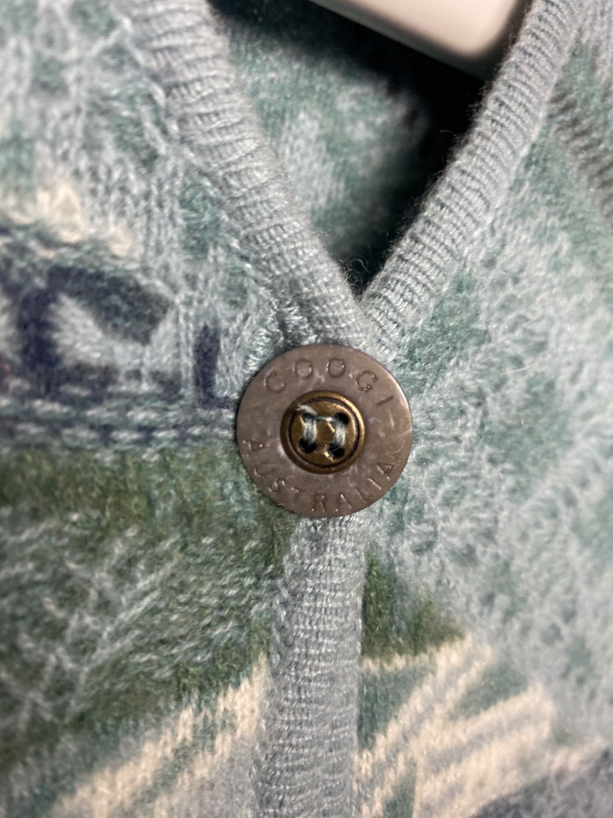 Coogi Coogi sweater cashmere cardigan blue multicolor cable knit Size M / US 6-8 / IT 42-44 - 9 Thumbnail