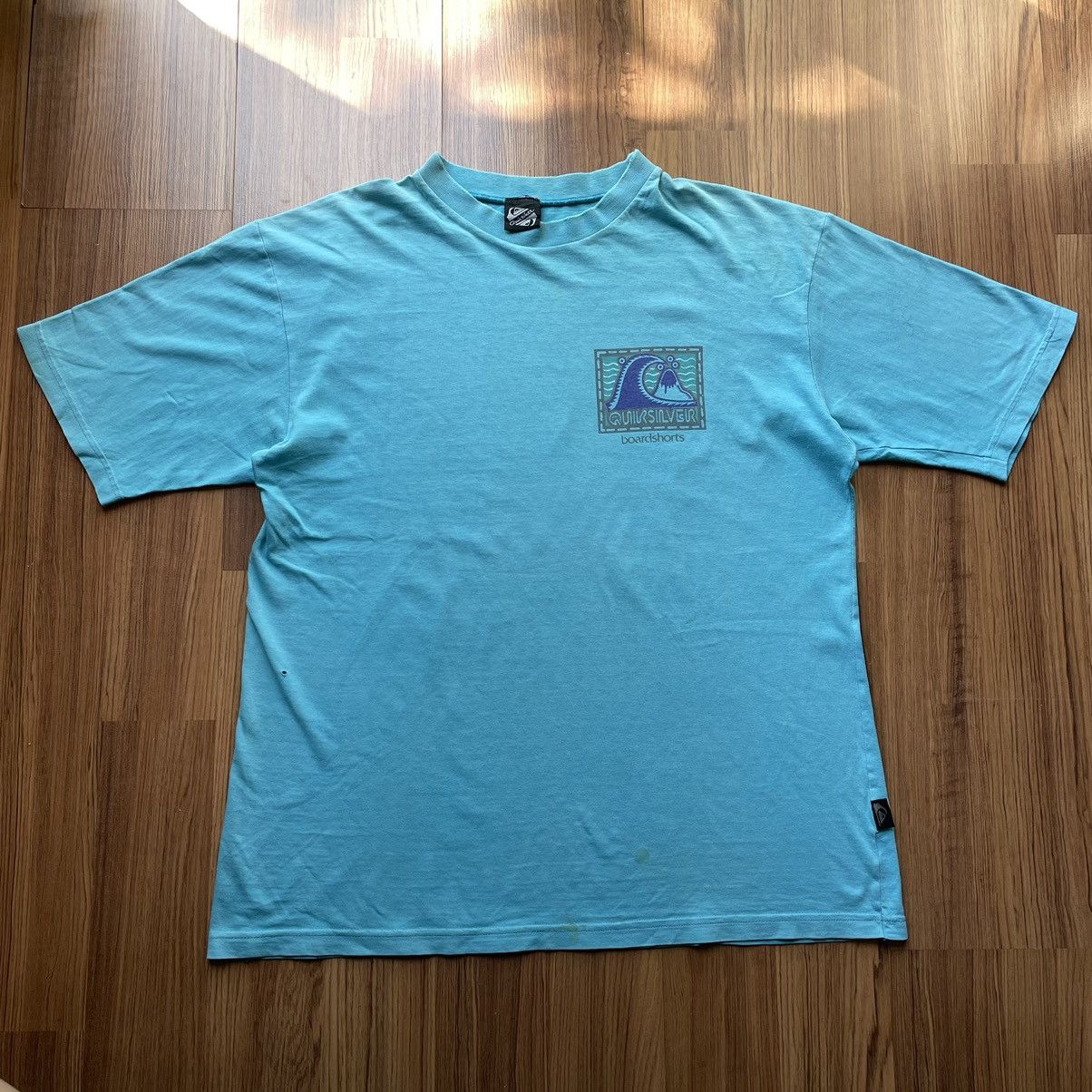 Quiksilver 90s Quiksilver surf wear skater tee Y2K billabong rip curl Size US L / EU 52-54 / 3 - 3 Thumbnail