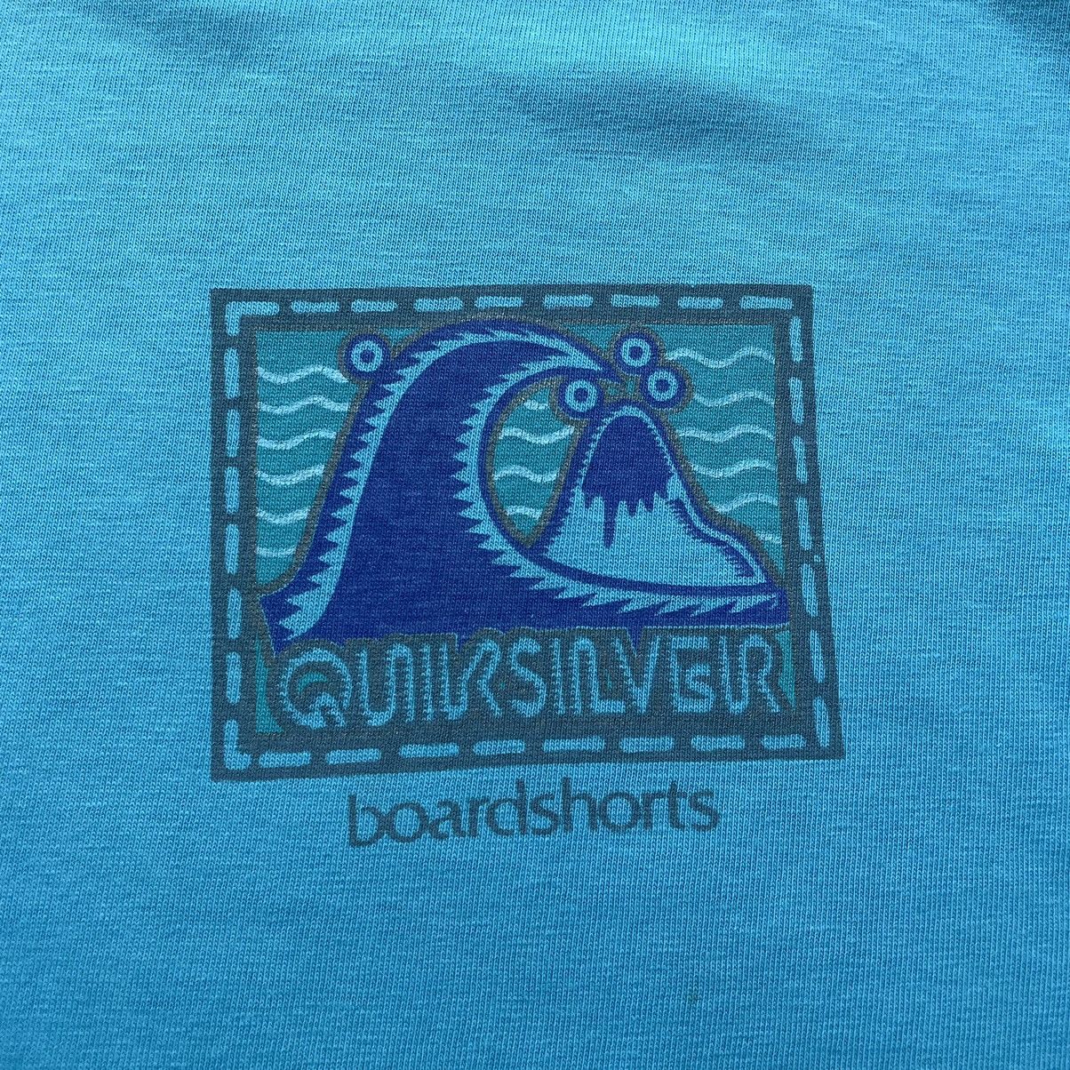 Quiksilver 90s Quiksilver surf wear skater tee Y2K billabong rip curl Size US L / EU 52-54 / 3 - 4 Thumbnail