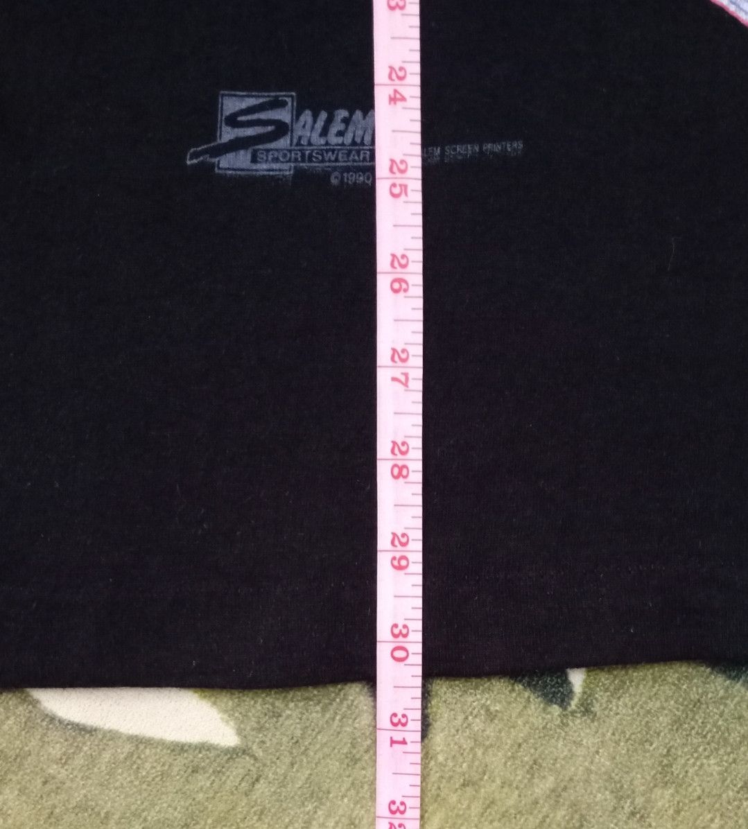 NFL × Salem Sportswear × Vintage Vintage 90s NFL Super Bowl Silver Anniversary T-shirt Size US M / EU 48-50 / 2 - 14 Thumbnail