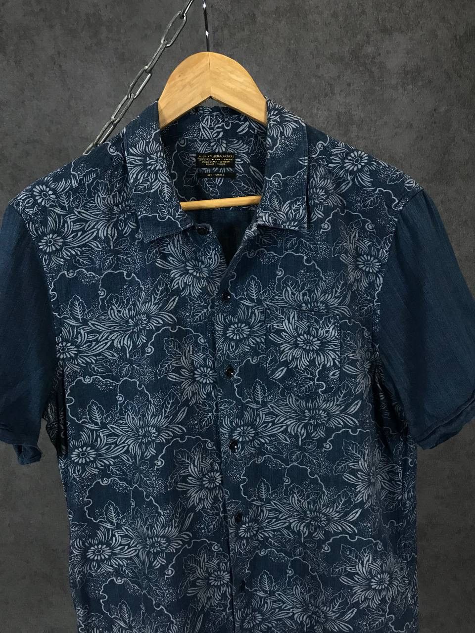 Allsaints Allsaints art vintage Hawaiian shirt Size US S / EU 44-46 / 1 - 4 Thumbnail