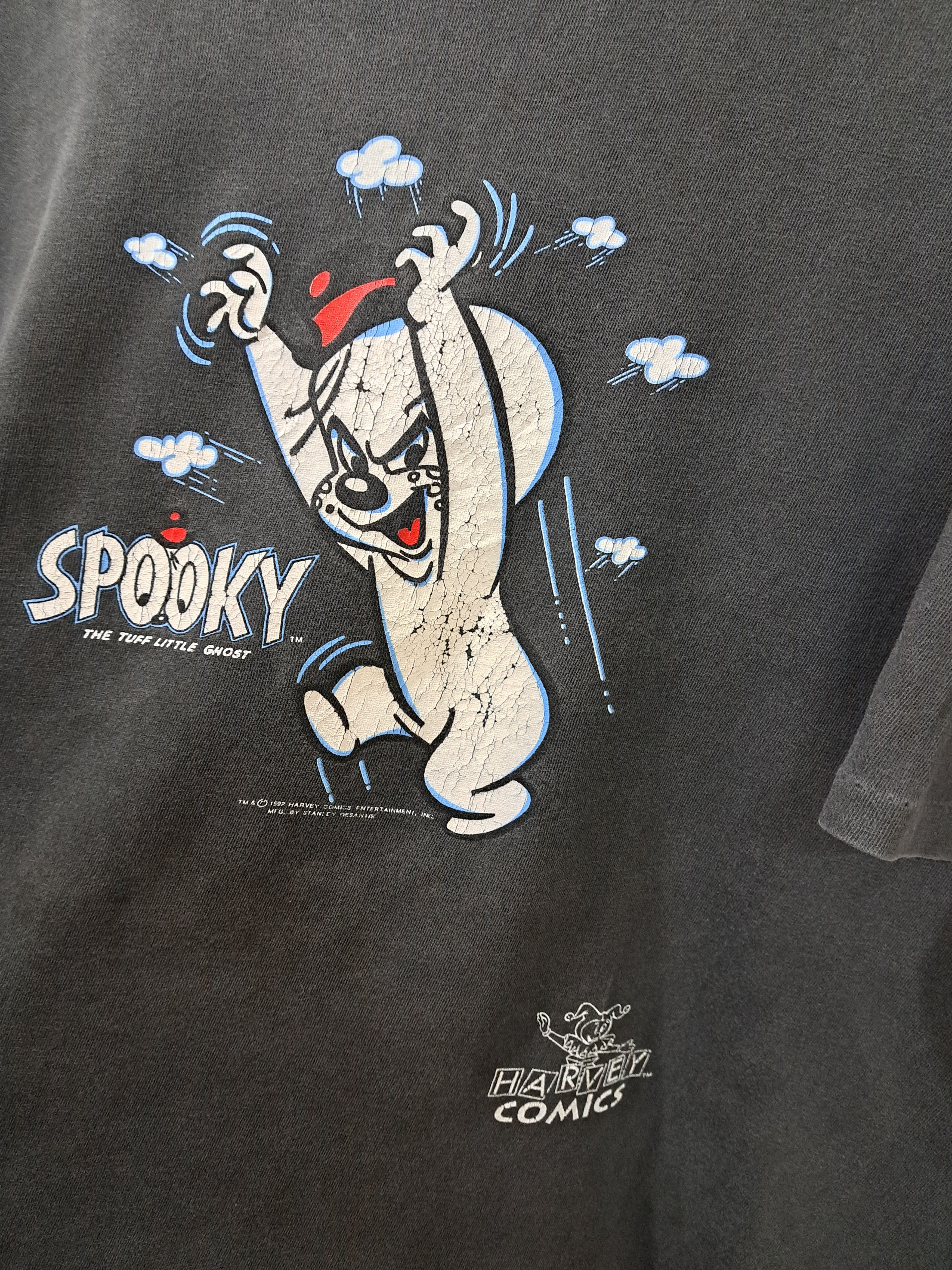 Vintage Vintage Spooky Harvey Comic Stanley Desantis tee Size US L / EU 52-54 / 3 - 2 Thumbnail