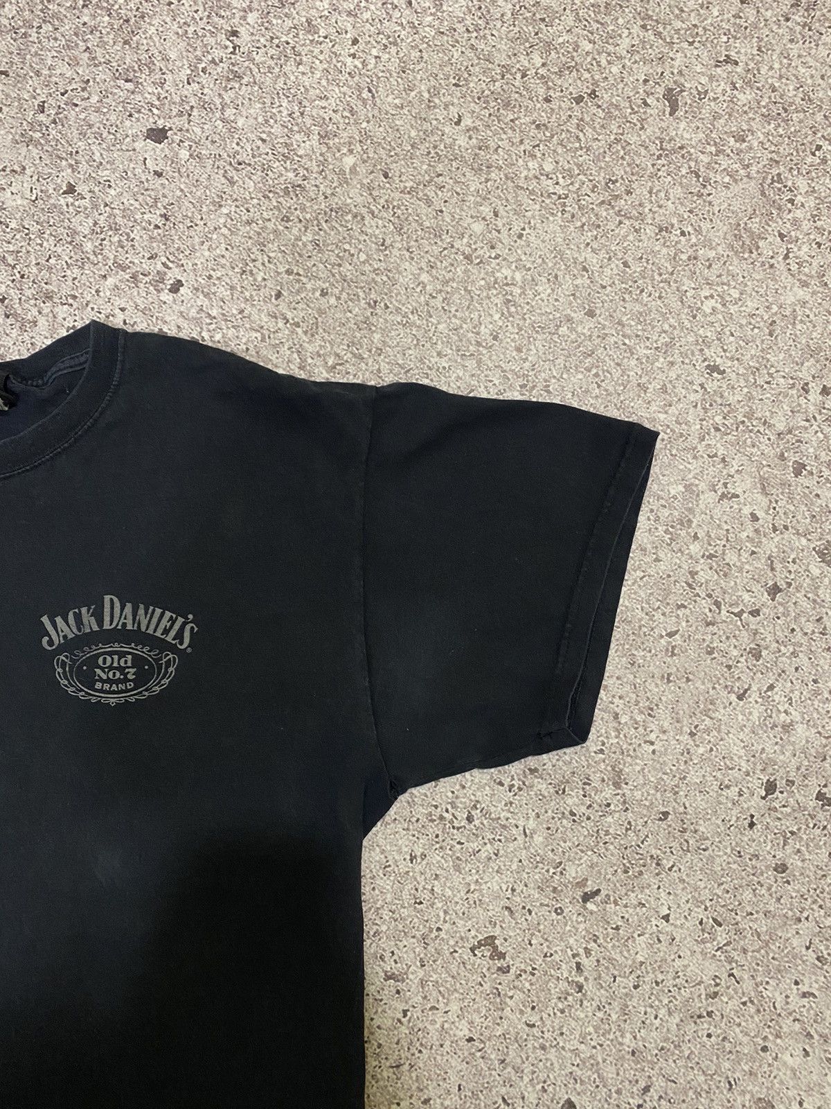 Vintage 2008 Jack Daniels Billards Double Sided Graphic T-Shirt Y2K Size US XL / EU 56 / 4 - 7 Thumbnail