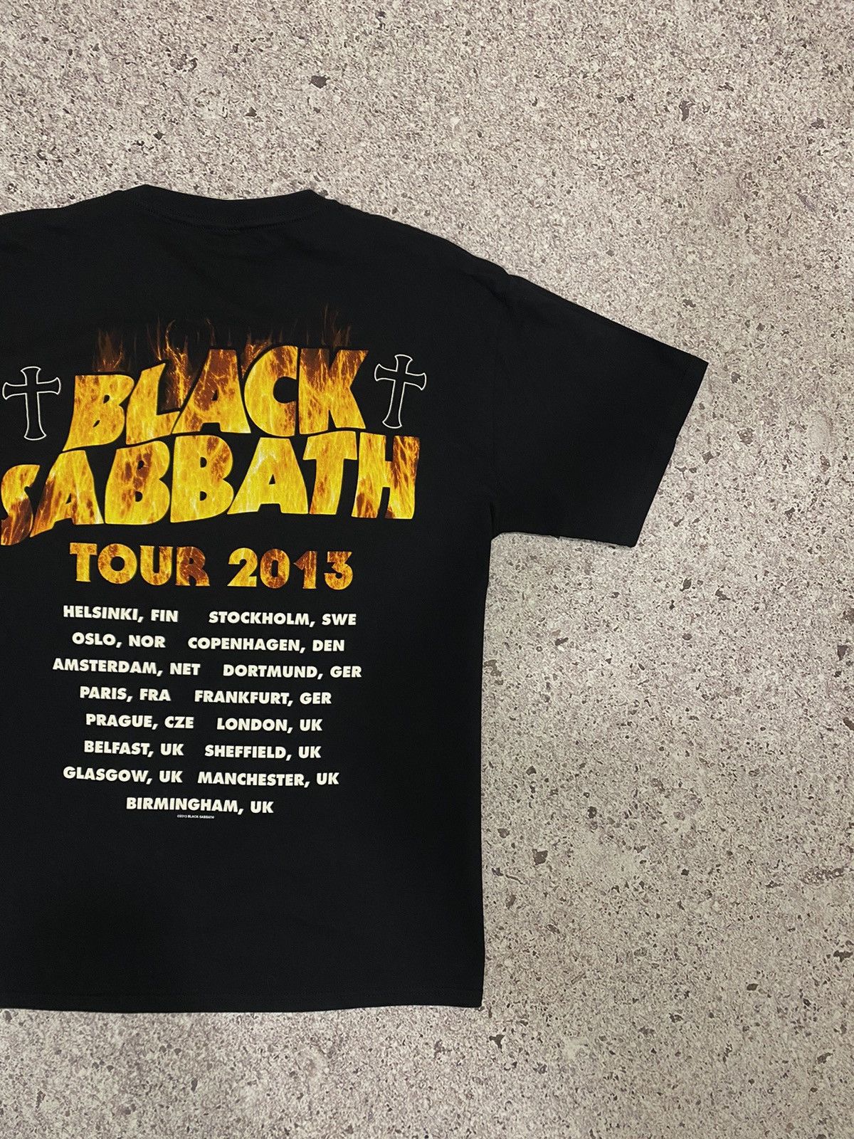 Band Tees × Black Sabbath × Vintage Rare Vintage Black Sabbath licensed rock t-shirt 2013 tour Size US L / EU 52-54 / 3 - 6 Thumbnail