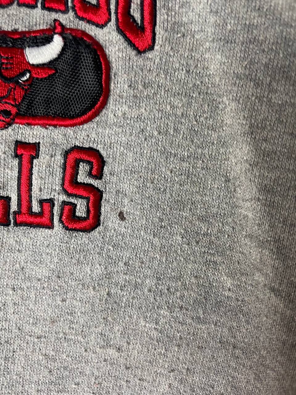 NBA Chicago Bulls Champion 90s vintage hoodie size L Size US L / EU 52-54 / 3 - 3 Thumbnail