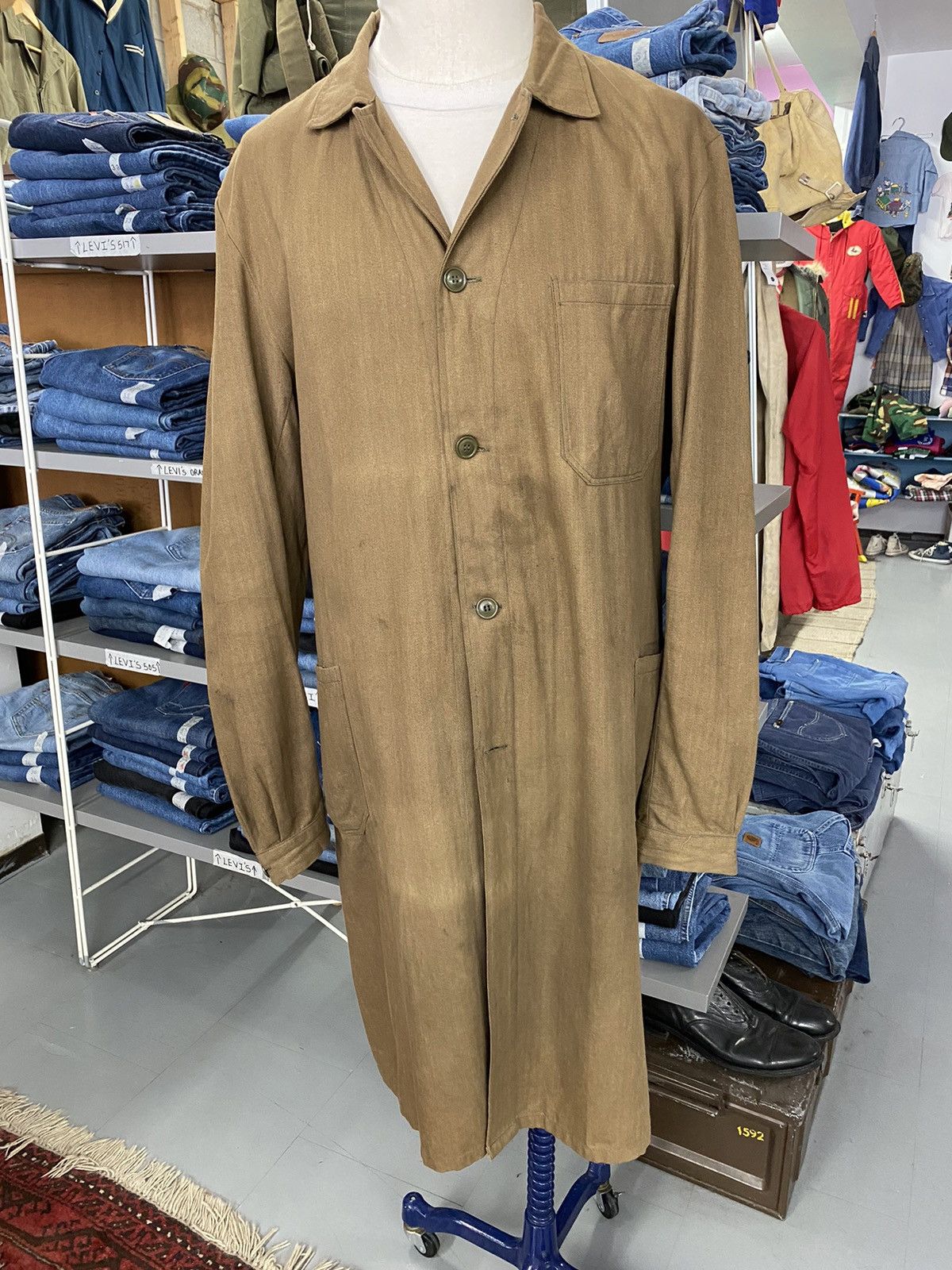 1960’s European Long Chore Coat