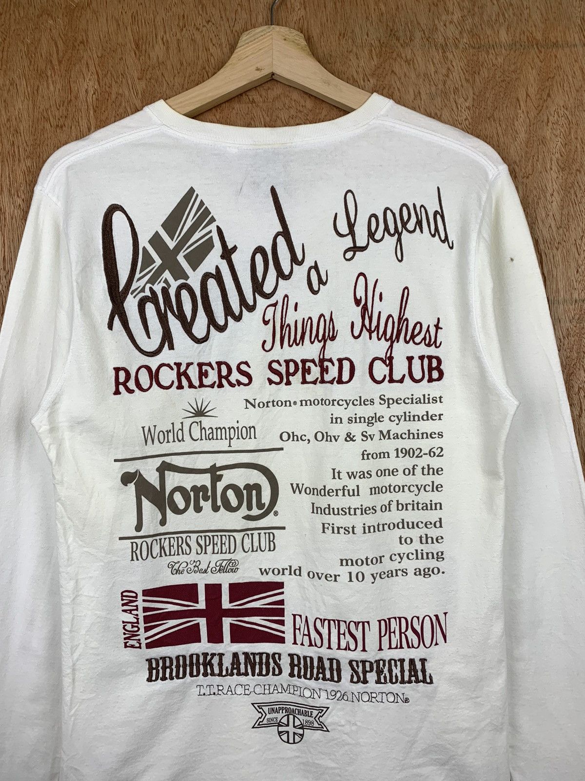 Norton × Vintage Vintage Norton long sleeve shirt Size US M / EU 48-50 / 2 - 2 Thumbnail