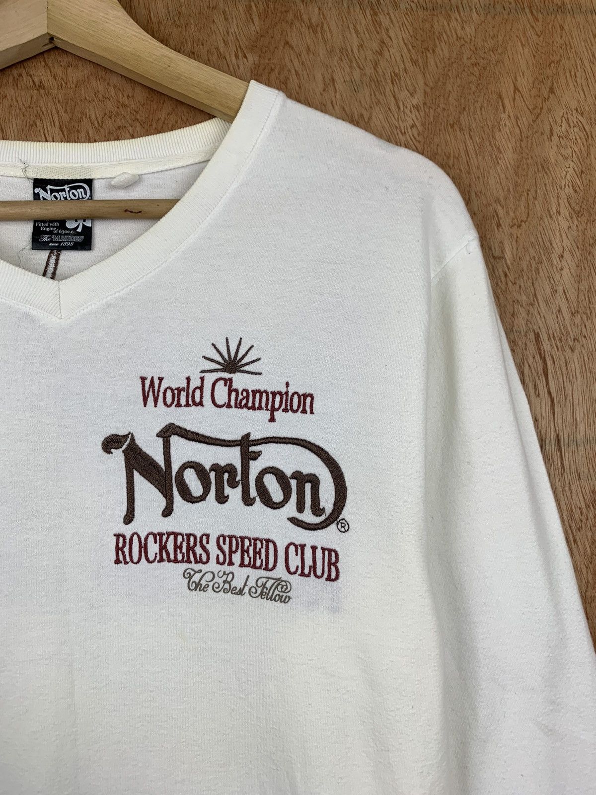 Norton × Vintage Vintage Norton long sleeve shirt Size US M / EU 48-50 / 2 - 5 Thumbnail